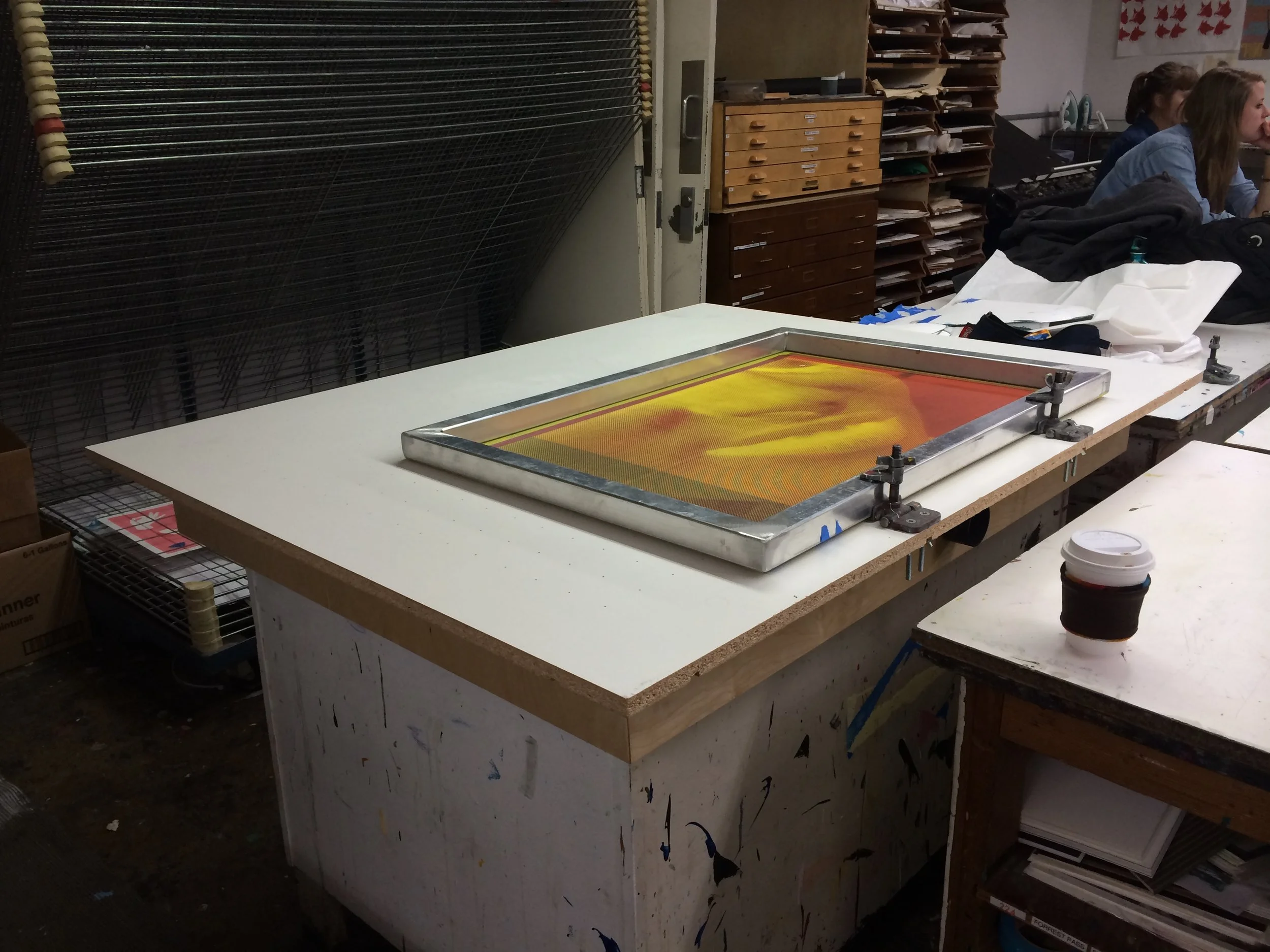 Finished vacuum press