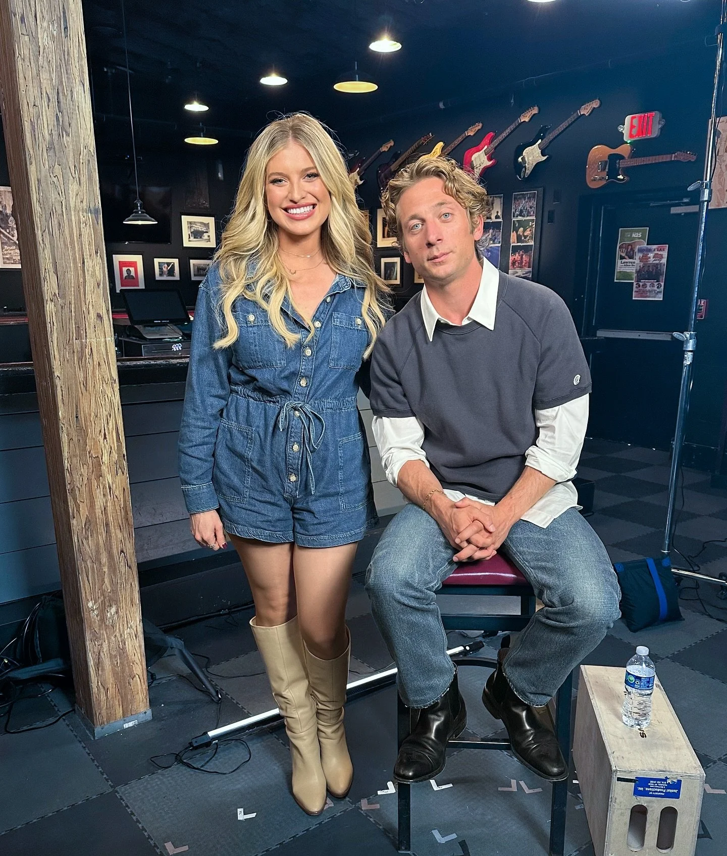Ok Jer needed a permanent place on the grid. What a way to come back to New York Live 🙏🏻 
I&rsquo;ve never gotten so many DMs asking about a celebrity&hellip;so let me tell you: 
1. He was so nice and super thoughtful in his answers (which you can 