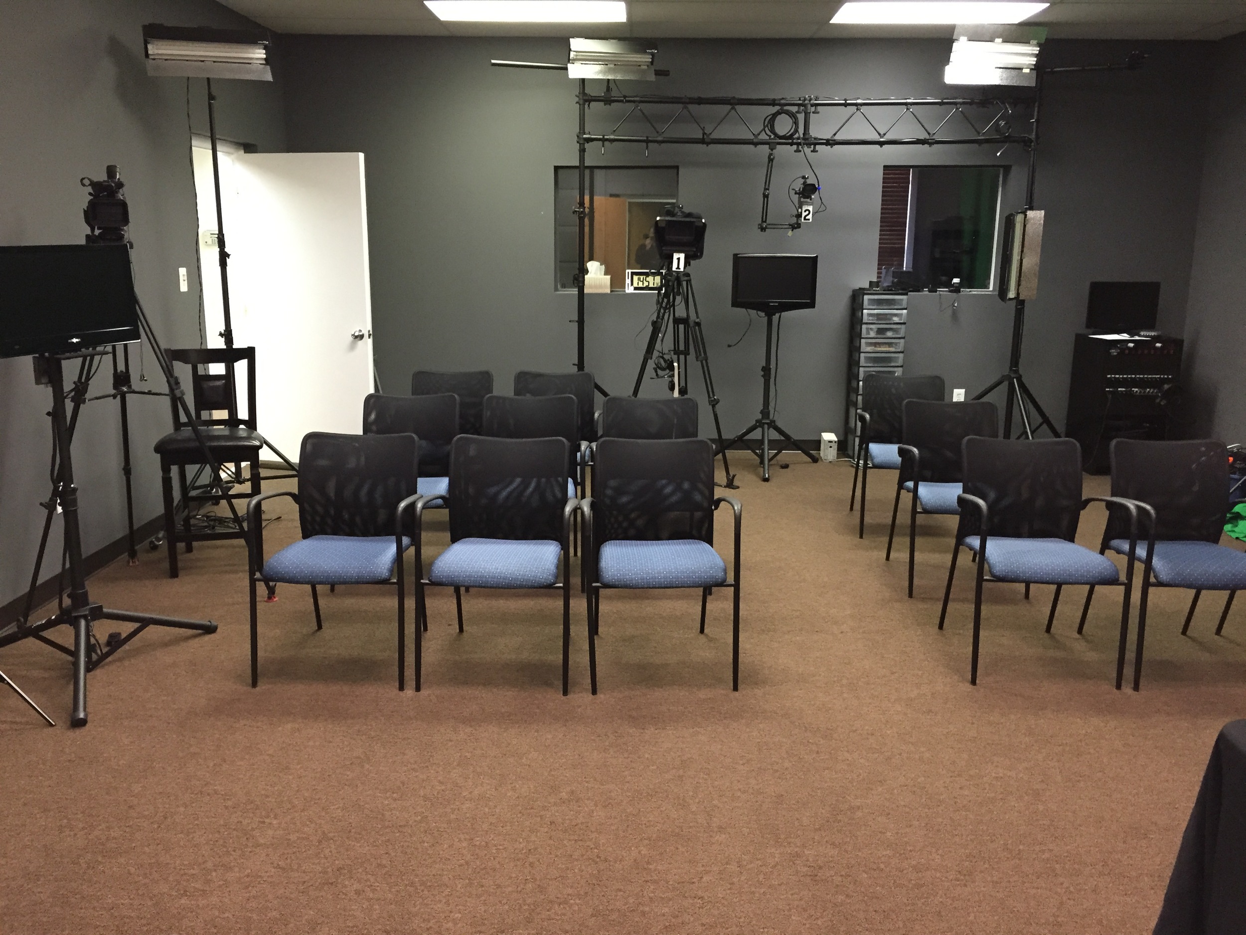 the studio