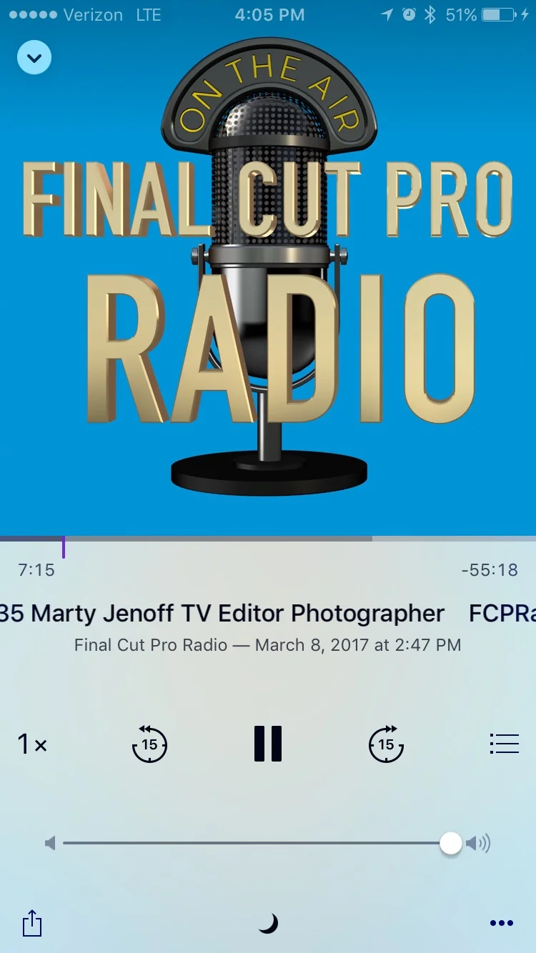 Marty Jenoff Featured as Guest on Popular "Final Cut Pro Radio" Podcast