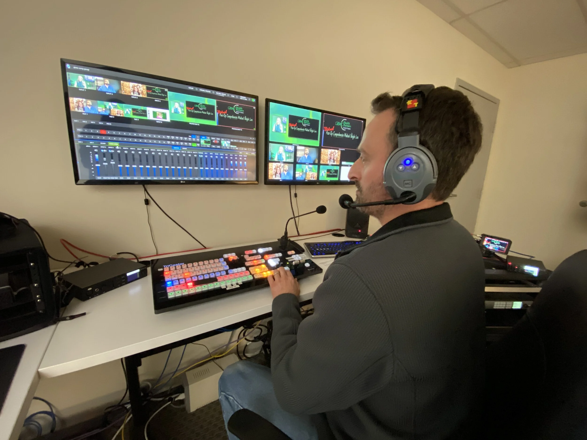 Live Streaming from the Studio with Skype