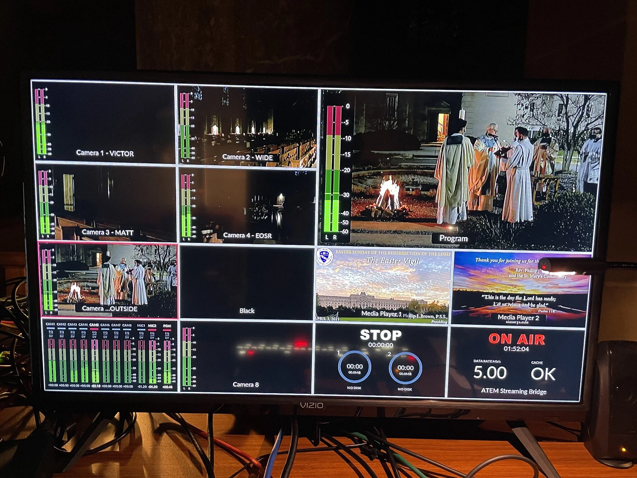 Easter Vigil (Behind the Scenes)