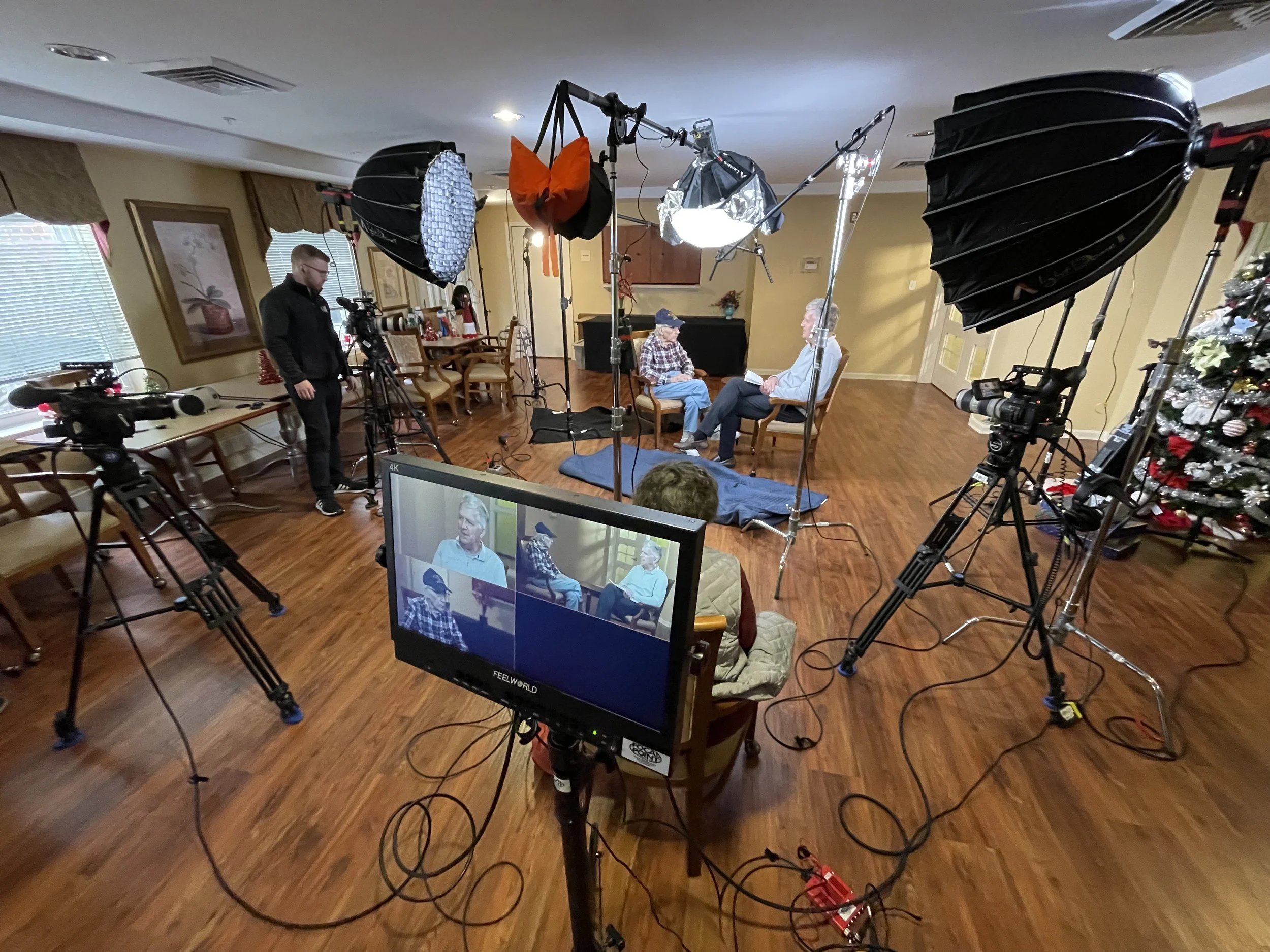 Multi Camera Interviews for Catholic Charities