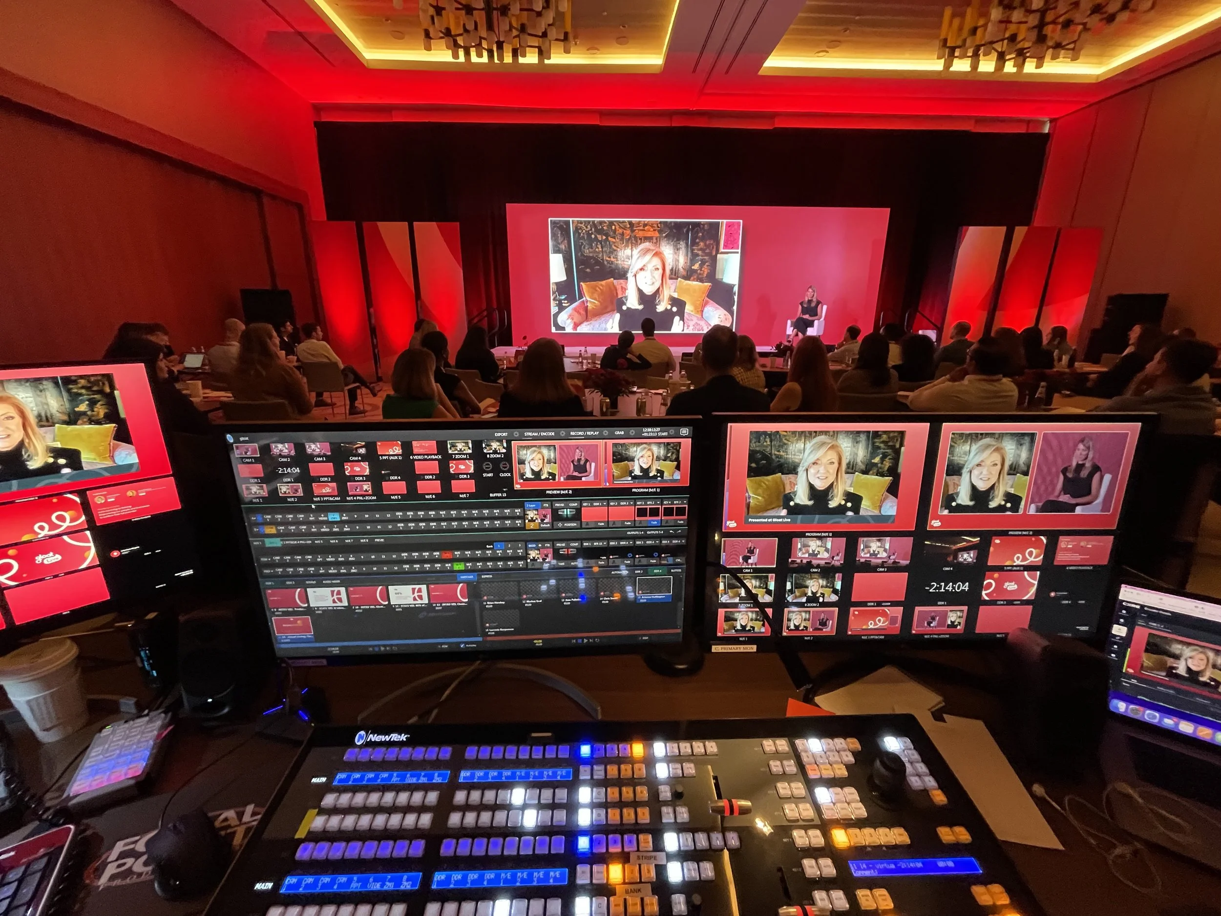 Hybrid Virtual Event Live Stream in Florida