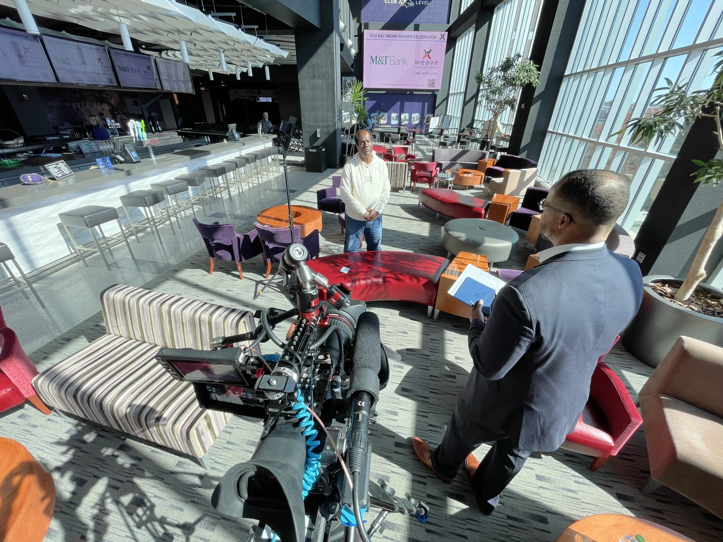 ENG Shoot at Community Awards Event