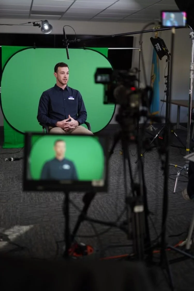 Green Screen Interviews for Non Profit Awards Program