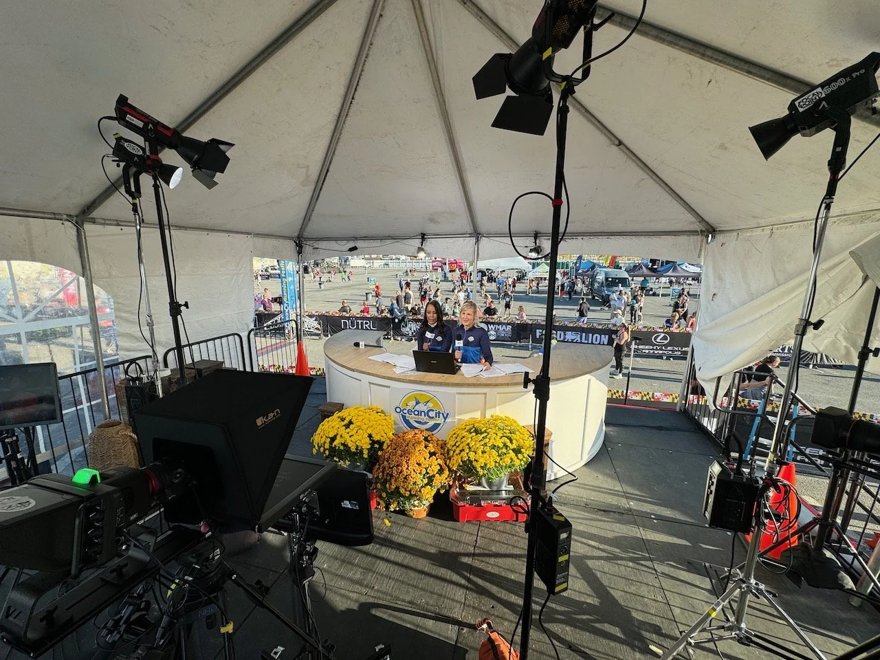 MARATHON TV BROADCAST