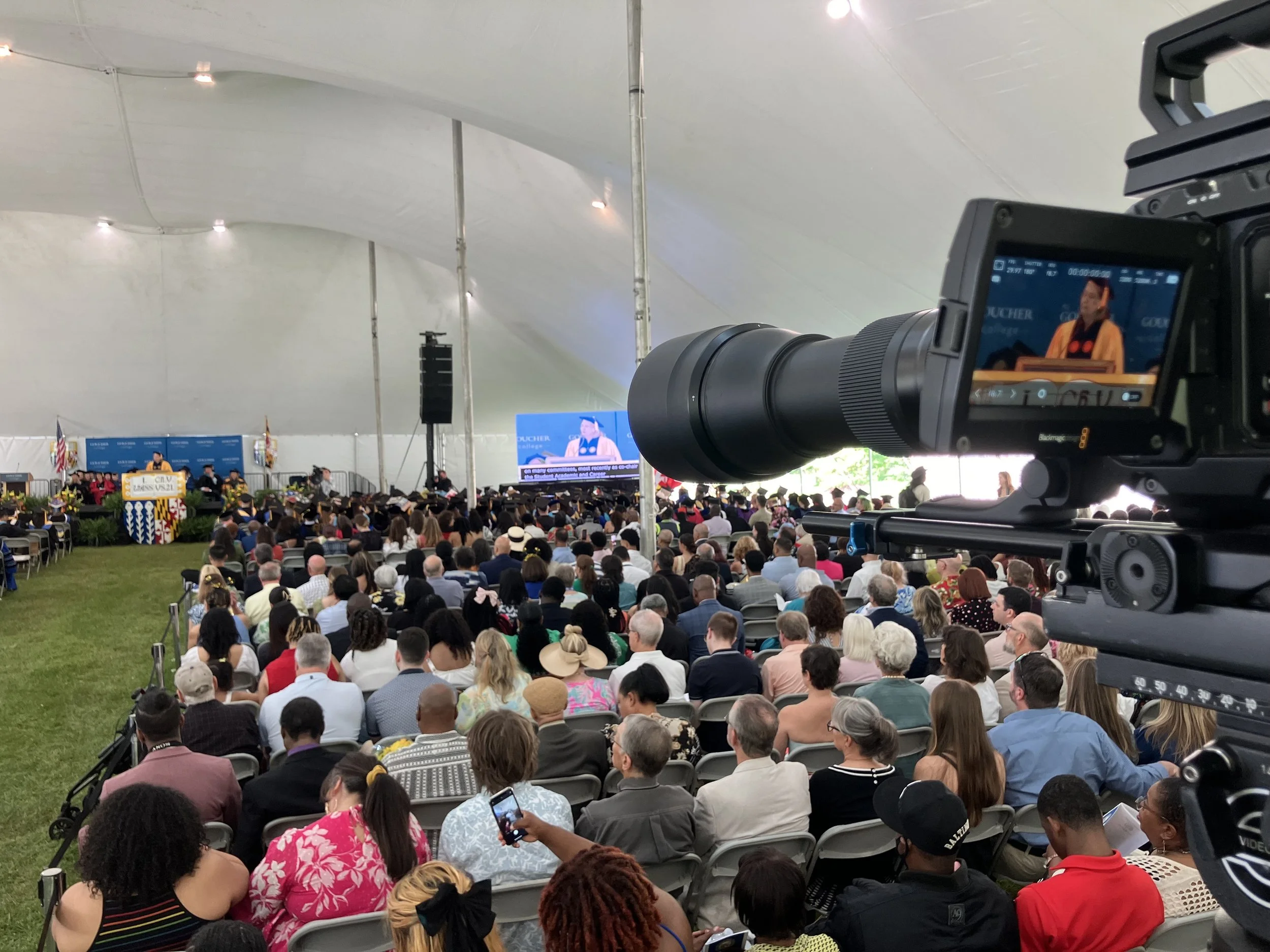 Graduation Livestream in Baltimore