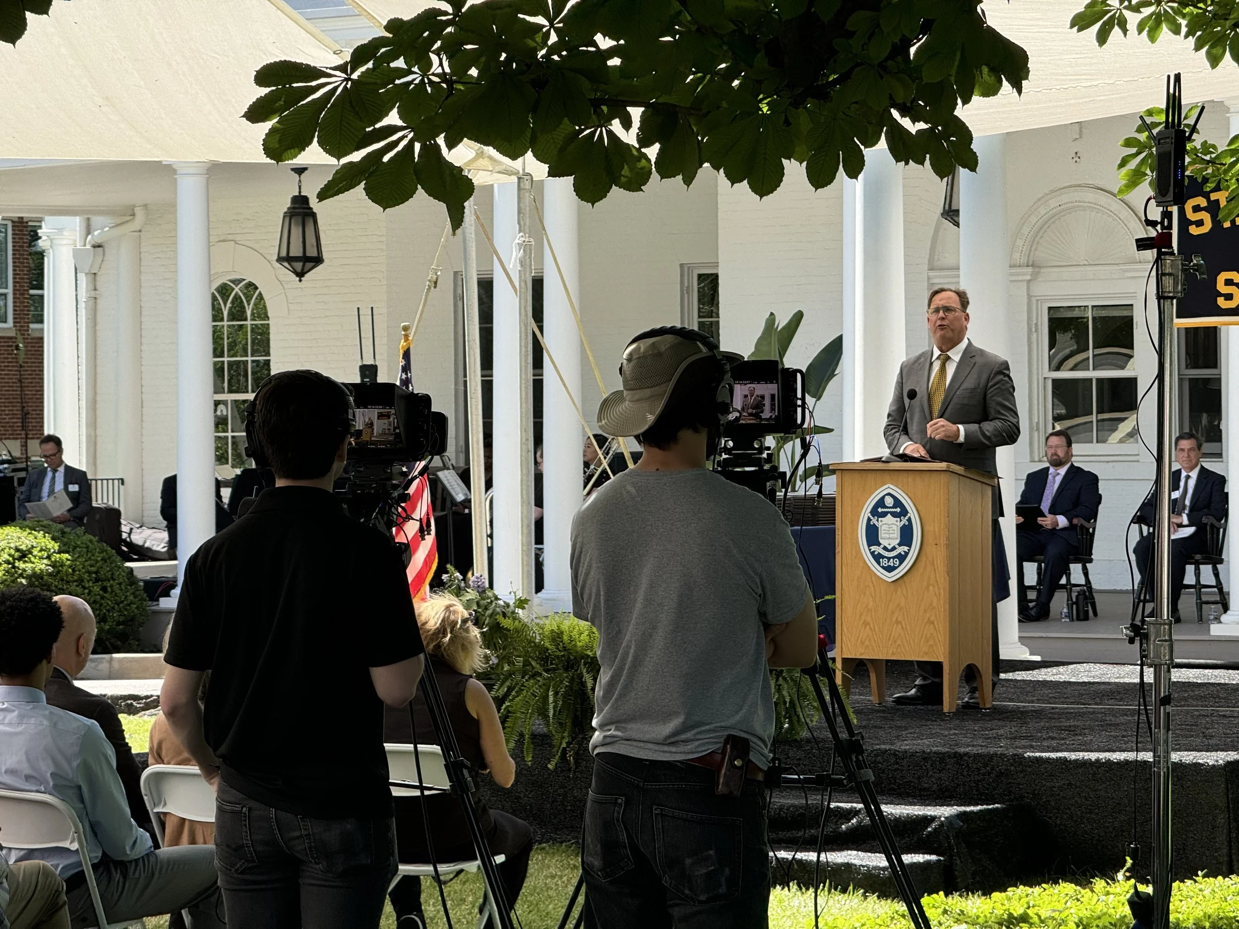 Graduation Live Stream Production Crew