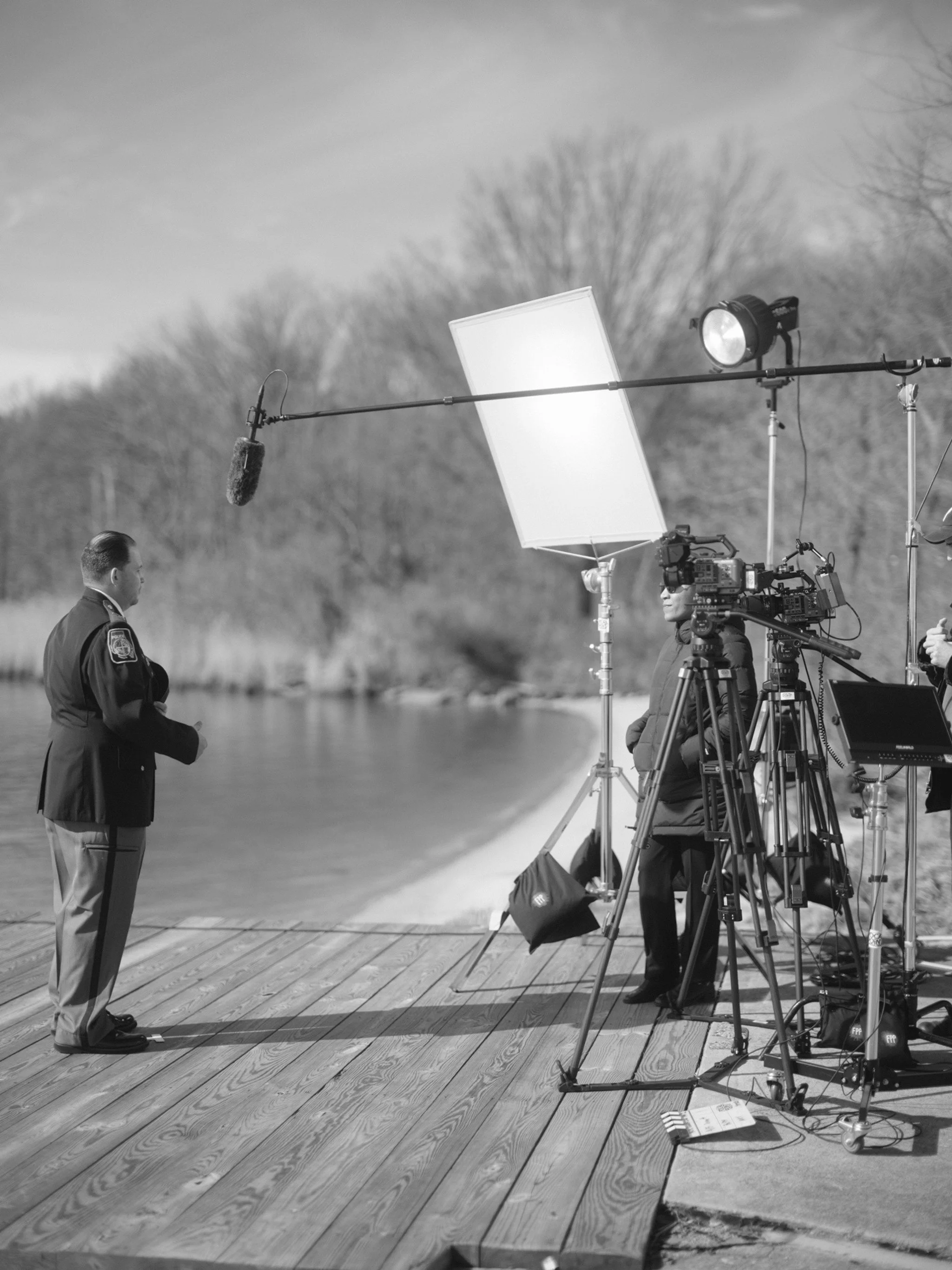 On Location Videography and Interviews for Baltimore County Police