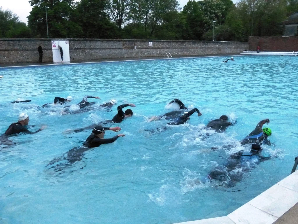 Our return to Pells Pool for open water skills practice