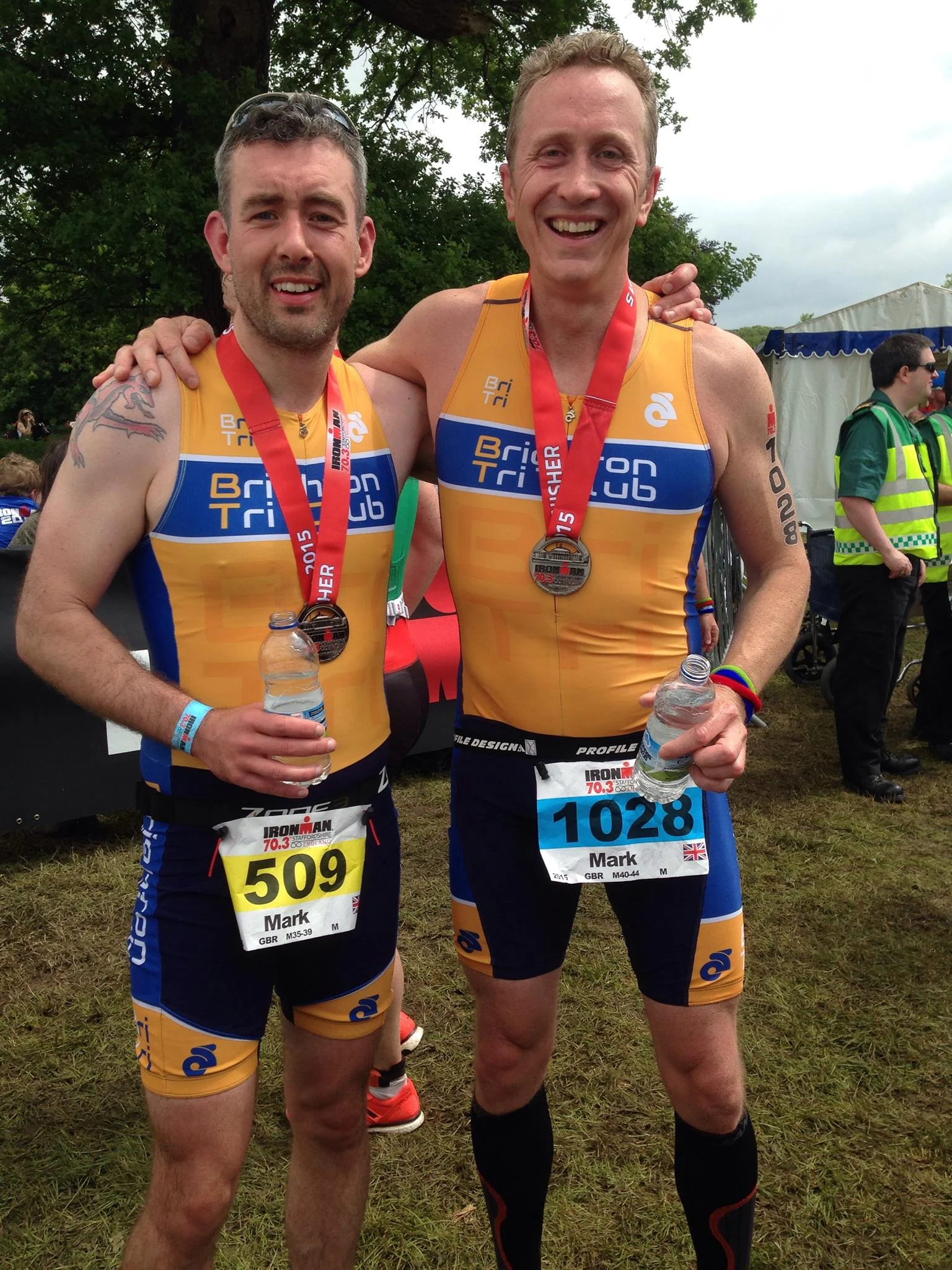 Painting the UK Blue & Gold