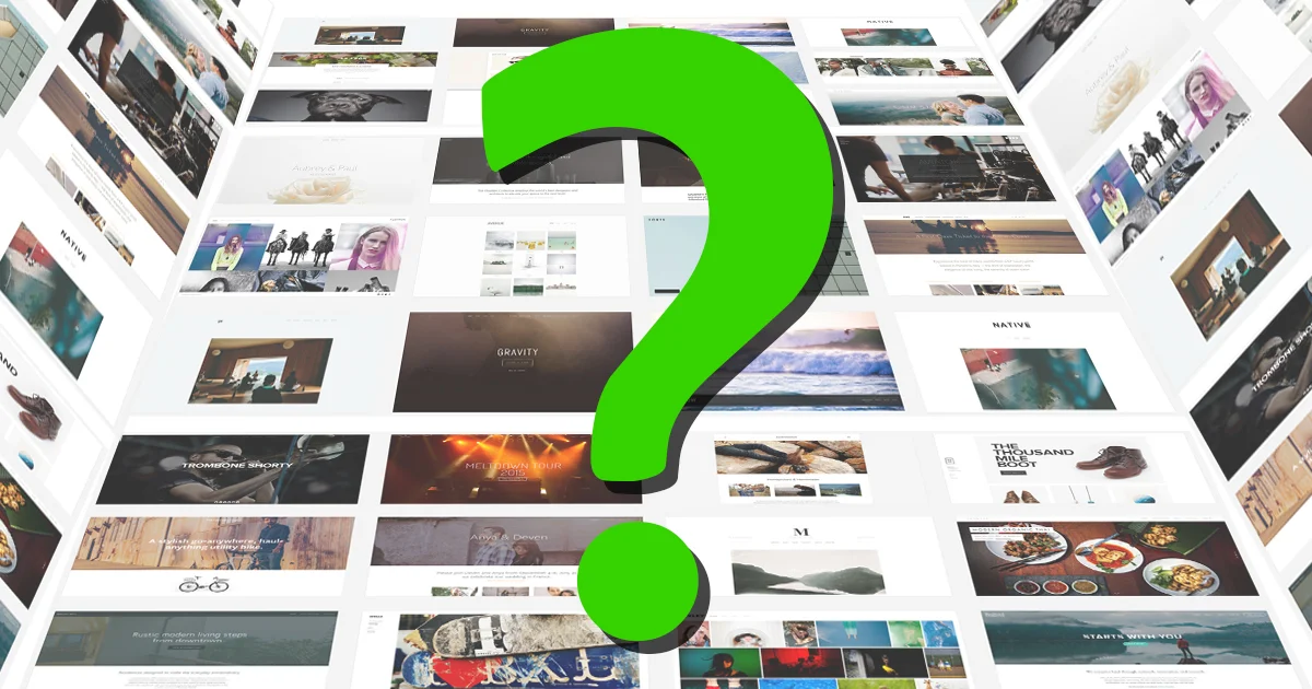 How to find out which Squarespace template a site is using