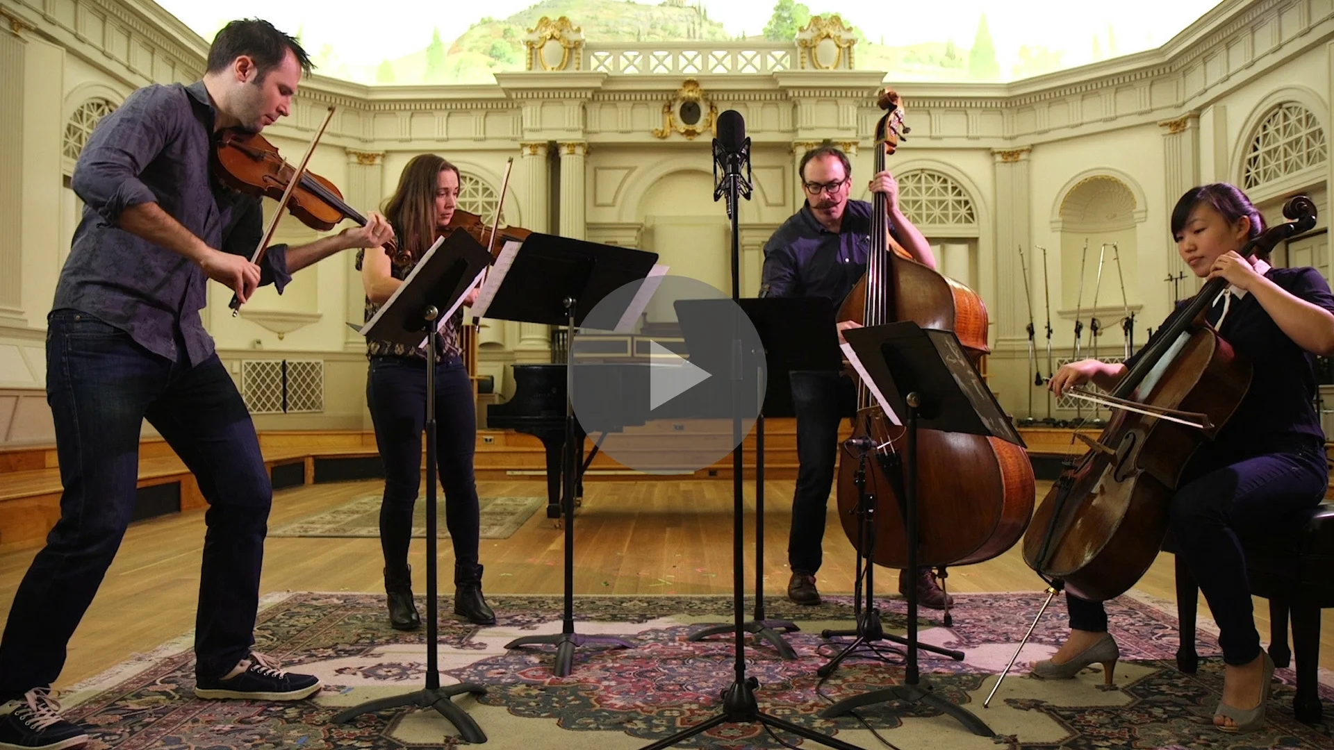 ROSIN Classical Quartet promotional video, www.rosin.band