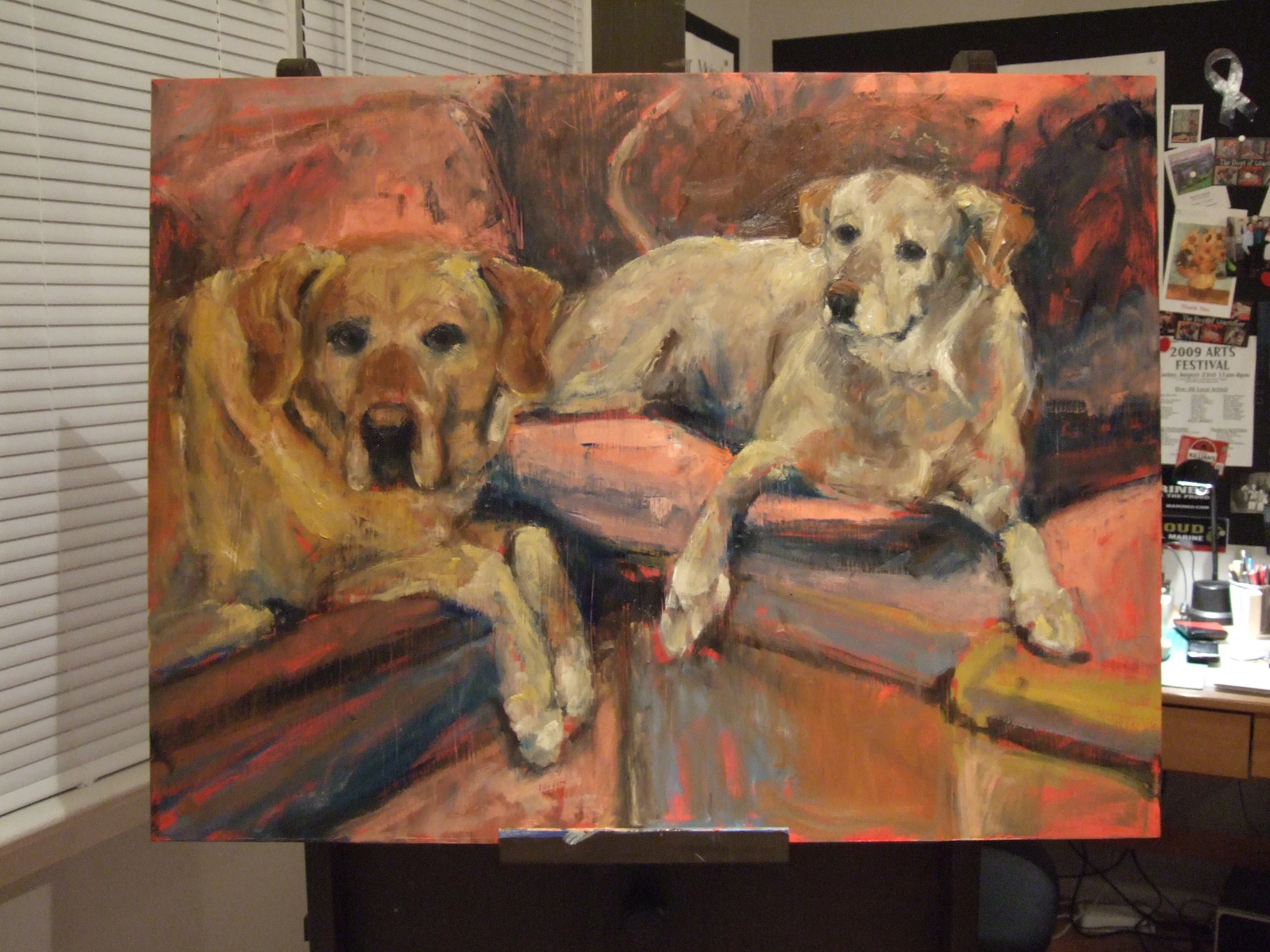 ​Sunday's progress...