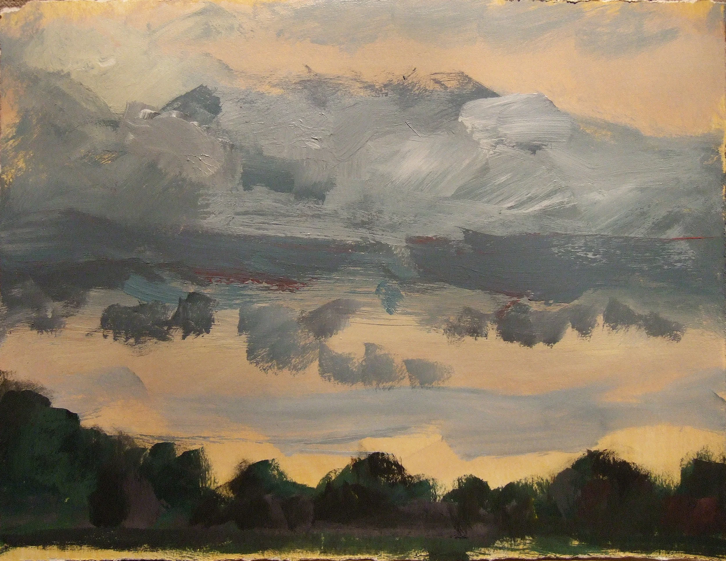 Third of three plein air sketches