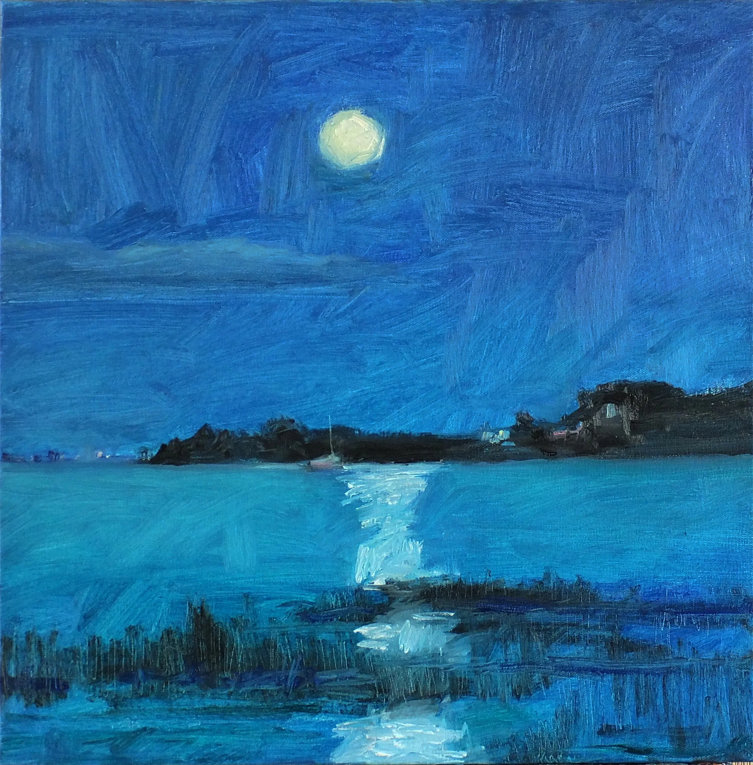 oil on canvas 20 x 20"