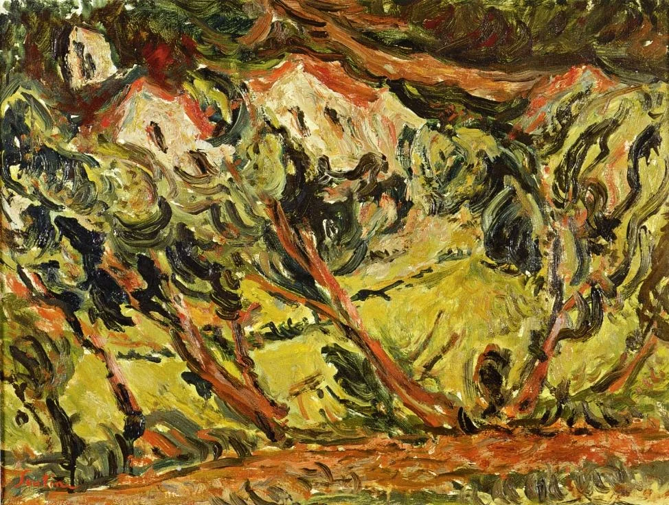 Ceret Landscape, Chaim Soutine (So many paintings I want to put here!)
