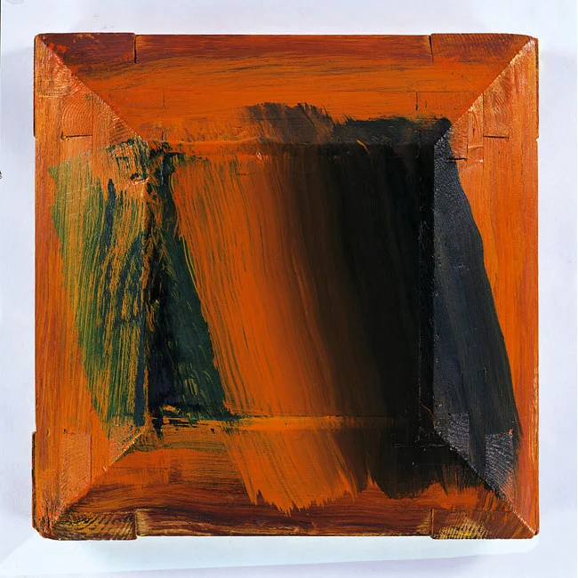 Silence, Howard Hodgkin, 1997-2004, 18 ¼ x 18 ½"