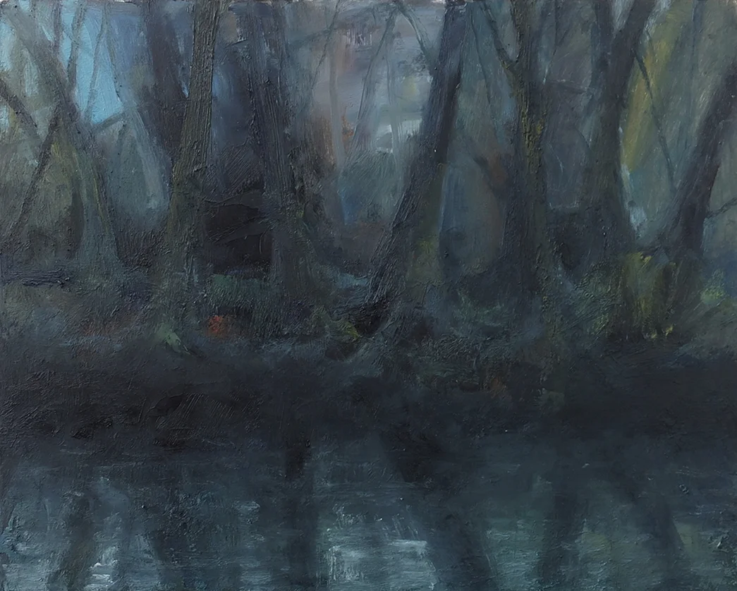 "Resurrection" oil/paper14 x 18"