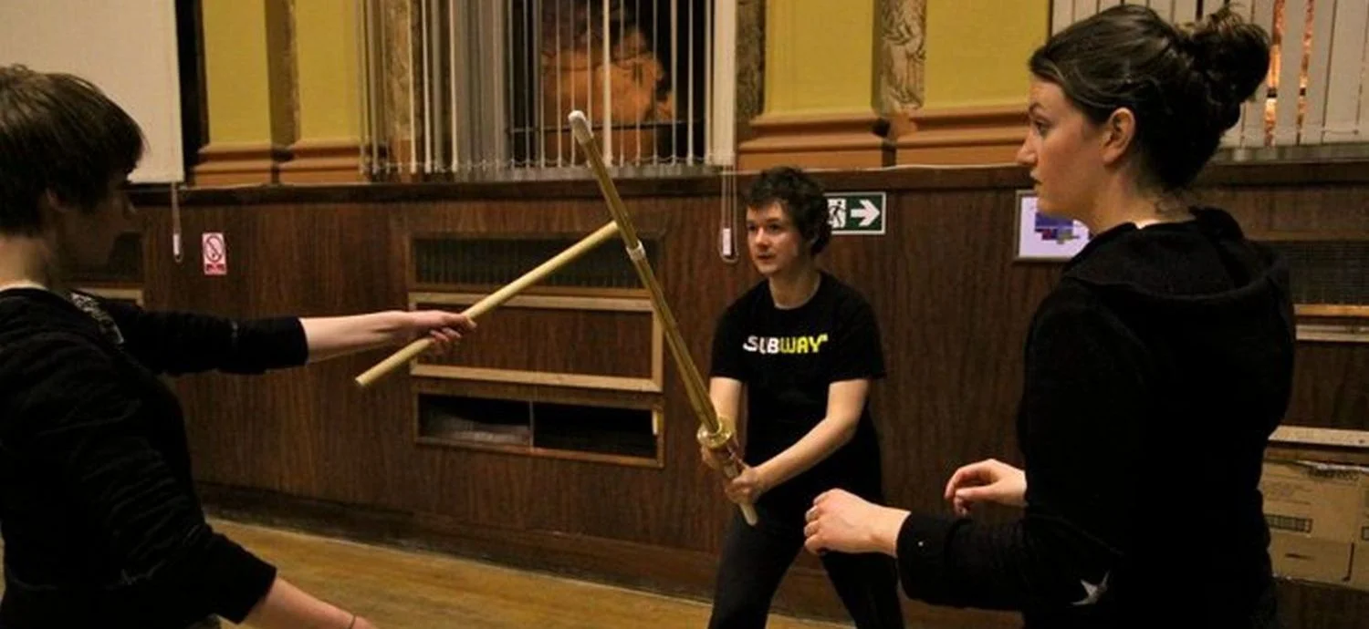 Fight instruction at UofL, Canada