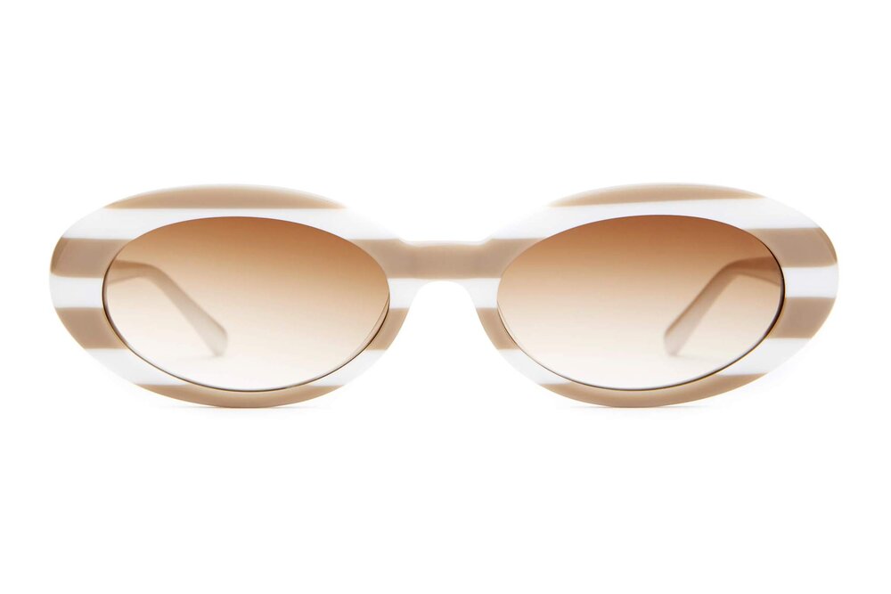 Crap_Eyewear-The_Sweet_Leaf-Beige_White_Stripes_Acetate_Thin_Small_Oval_Sunglasses-Zero_Base_Amber_Gradient_Lens-front_1024x@2x.jpg