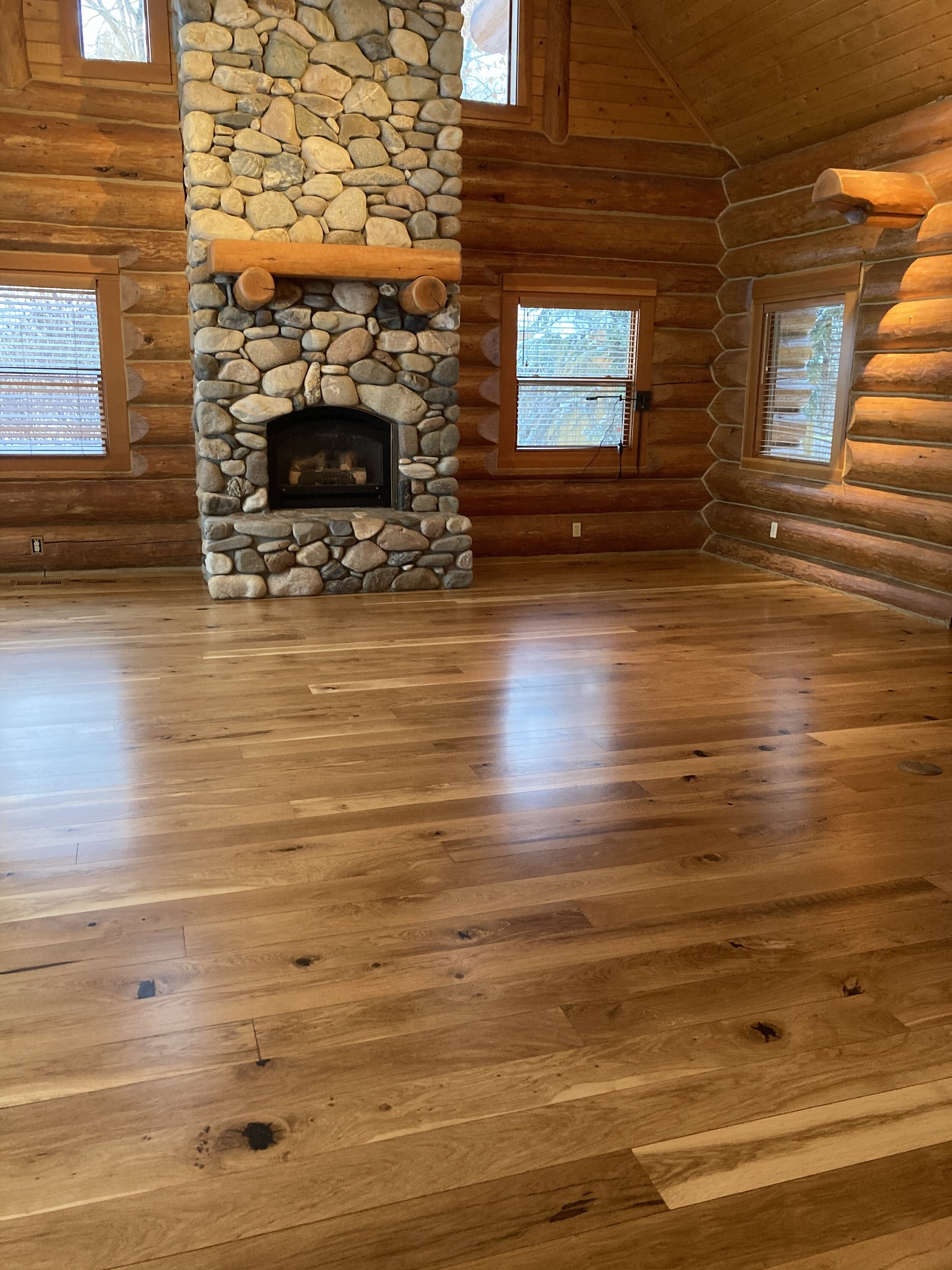 Refinished White Oak, Bona System