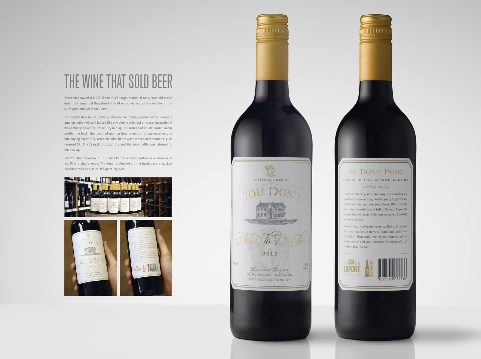 The Wine that Sold Beer