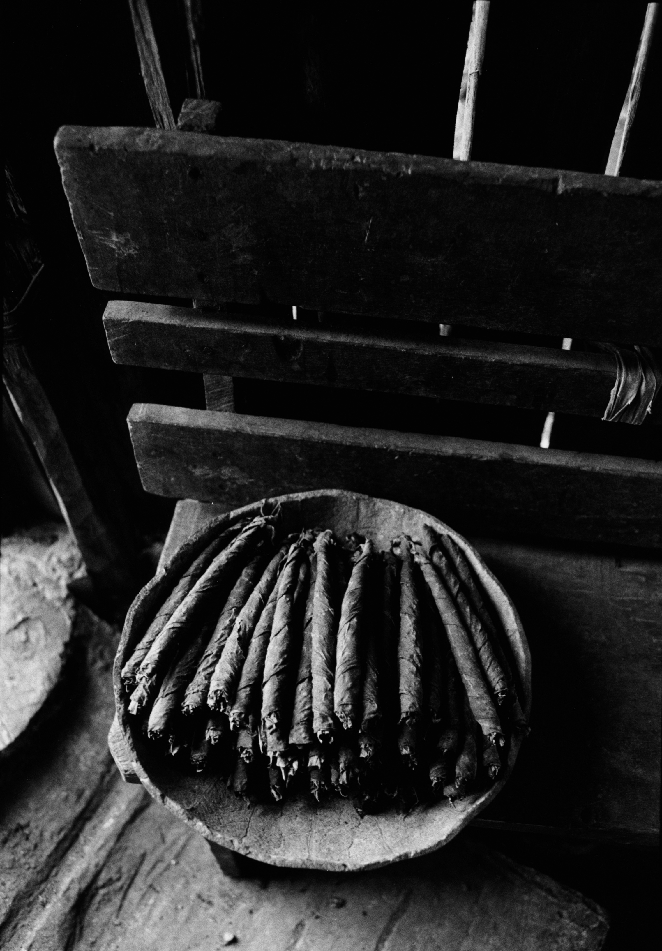  Freshly rolled cigars known as Hach-Kutz in Mayan.  