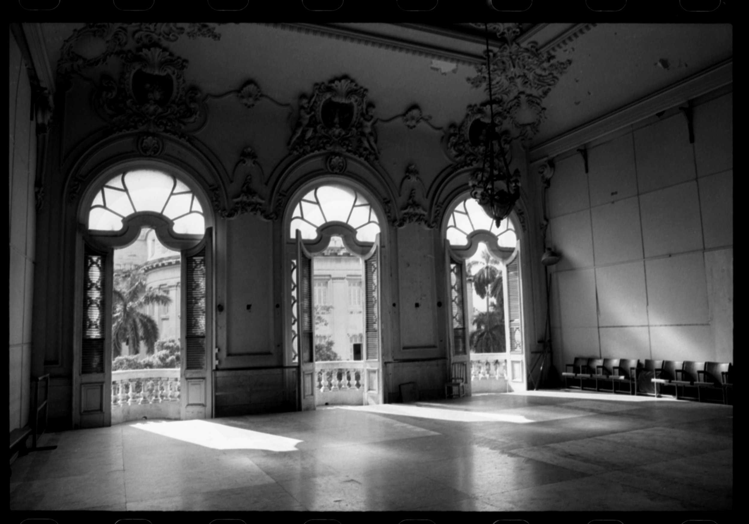  Rehearsal hall in the Palace of Fine Arts, Havana Cuba. 