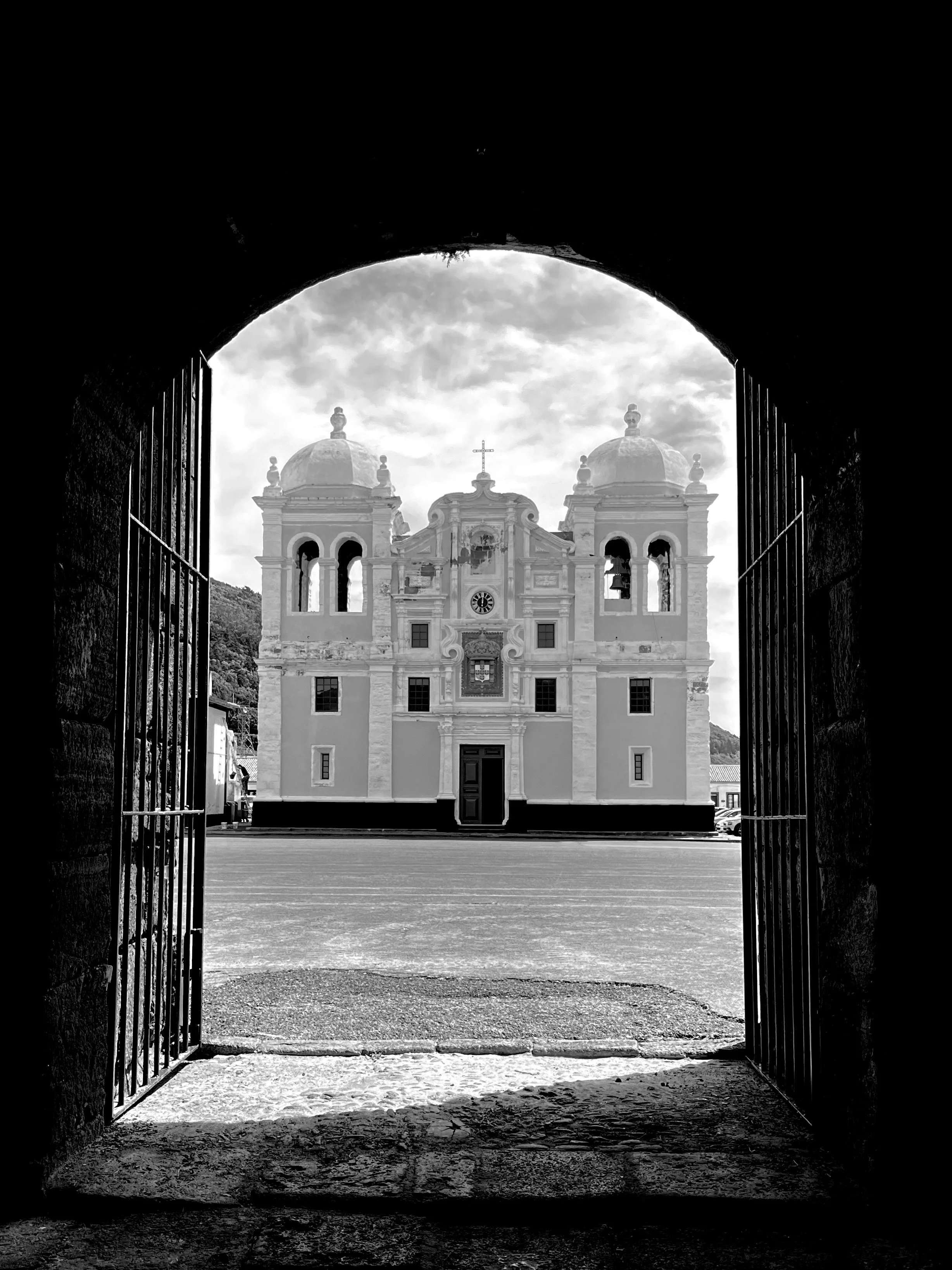 Church of São João Baptista within the Fort at Angra. 