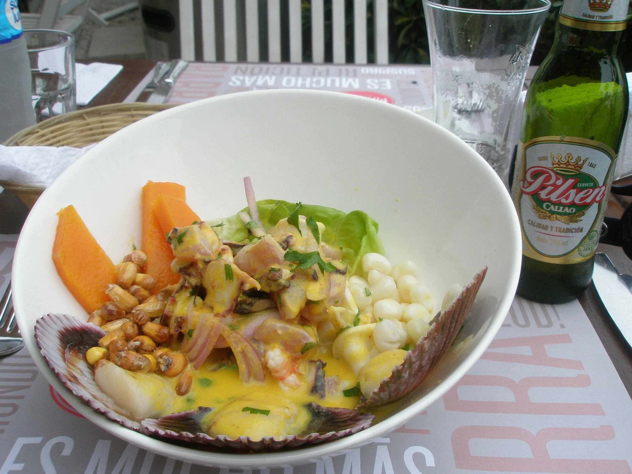 Ceviche at Mango's