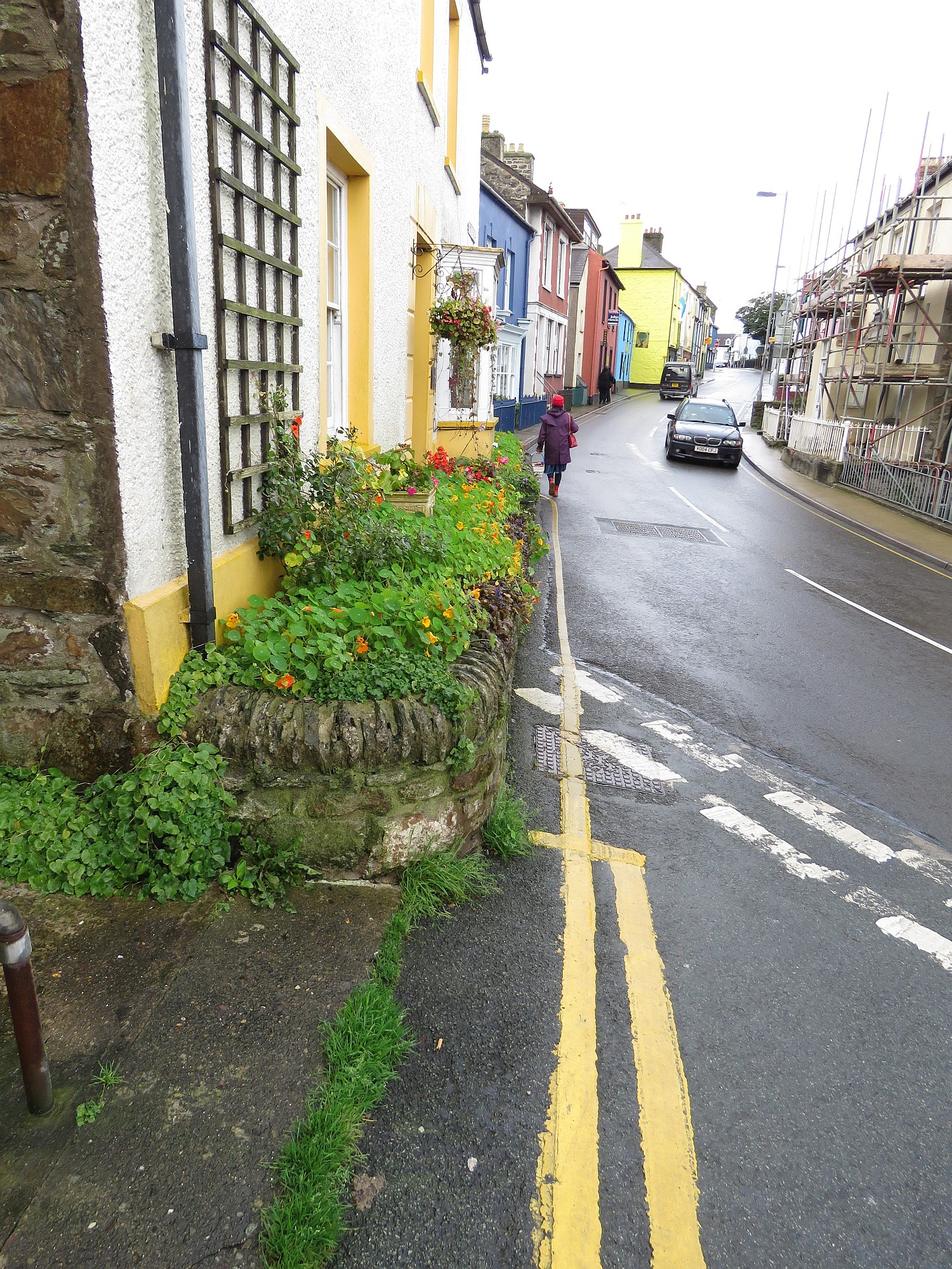 Down the road into Fishguard