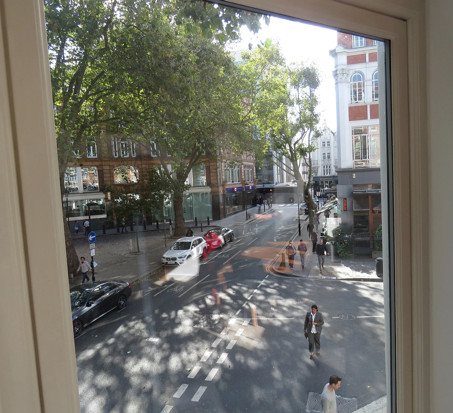 View out our window - great neighborhood, close to everything.