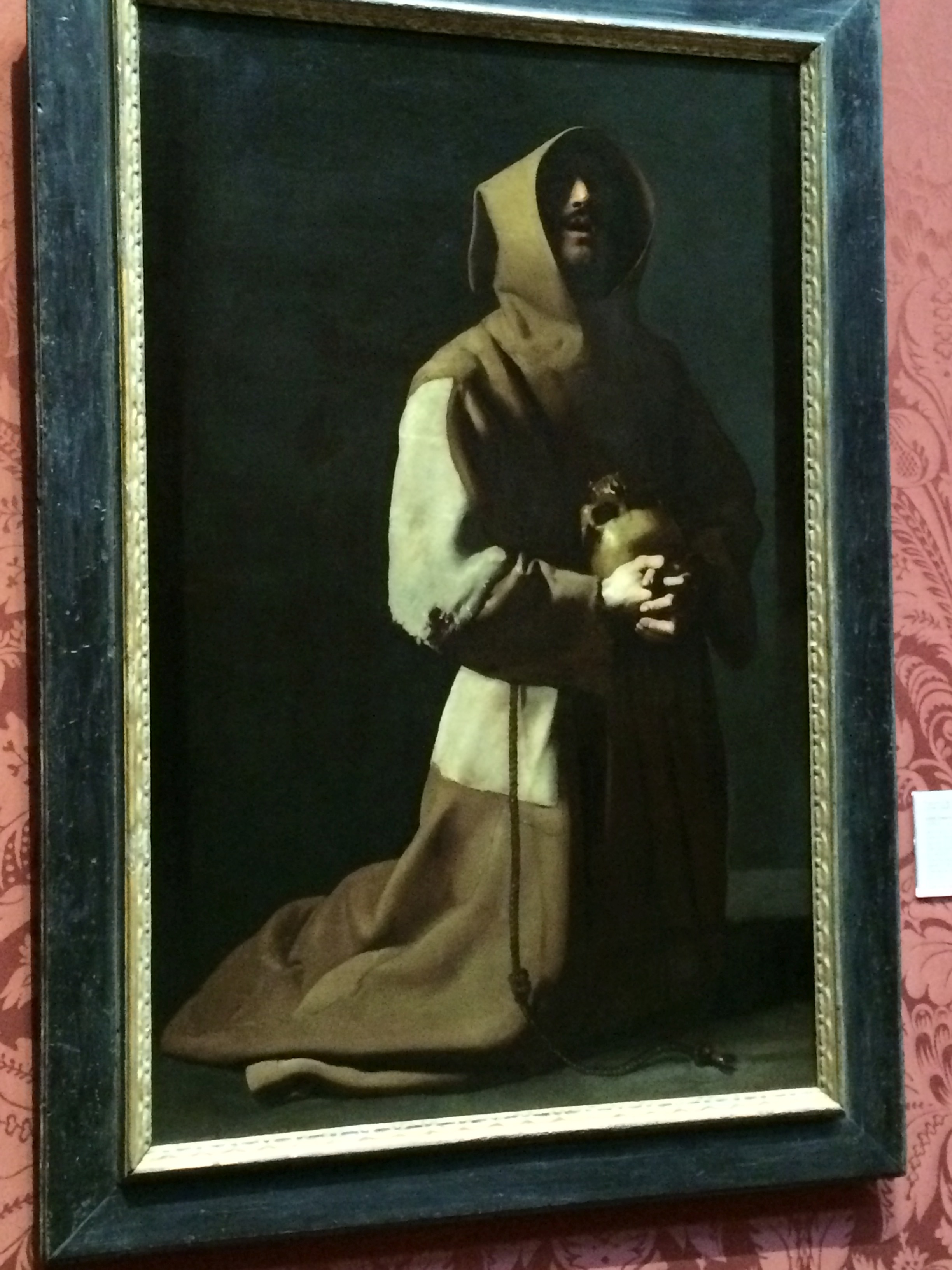 A favorite painter - Zurbran's St. Francis