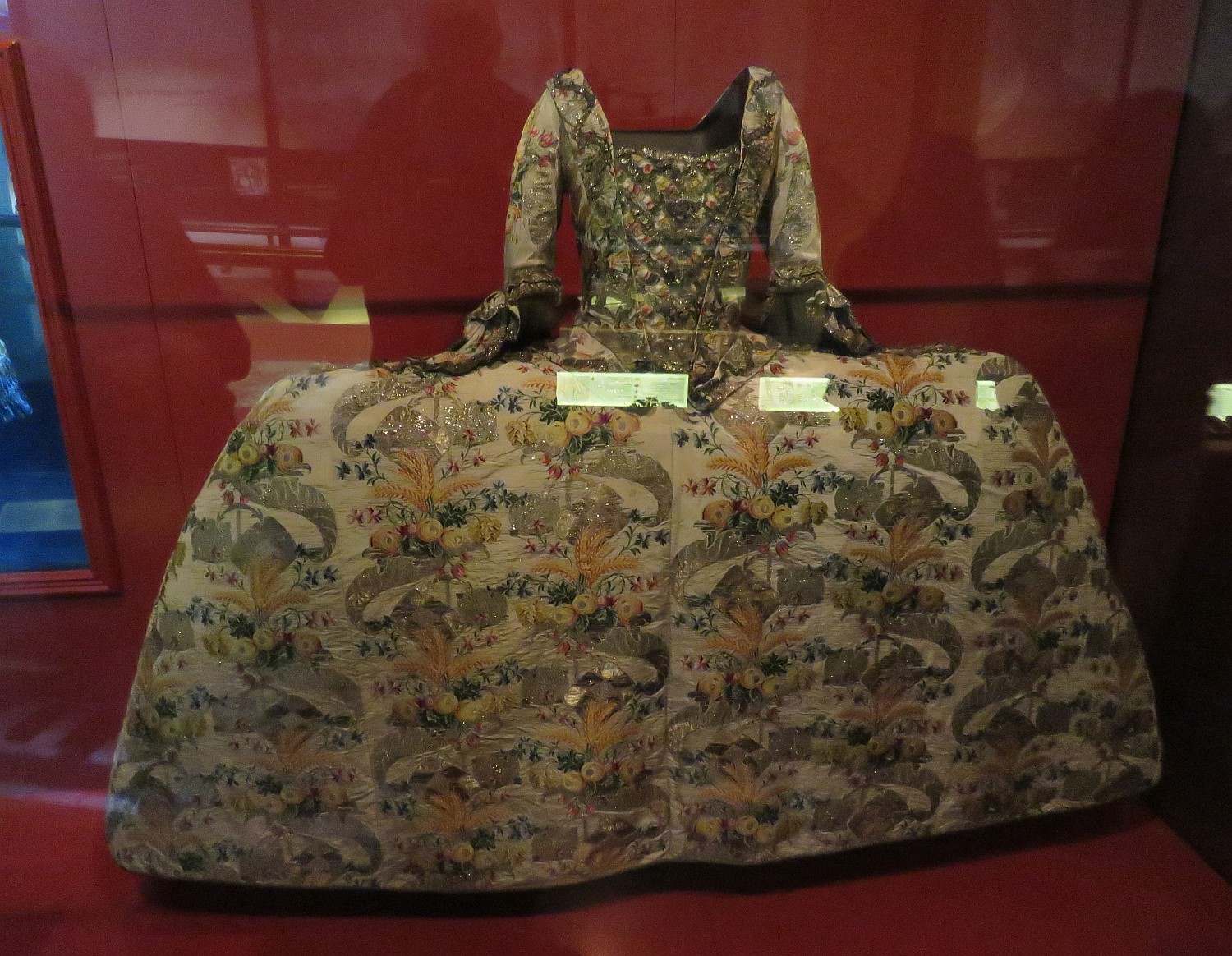 One of many amusing costumes in the Museum of London. Yes, some lucky lady wore this.