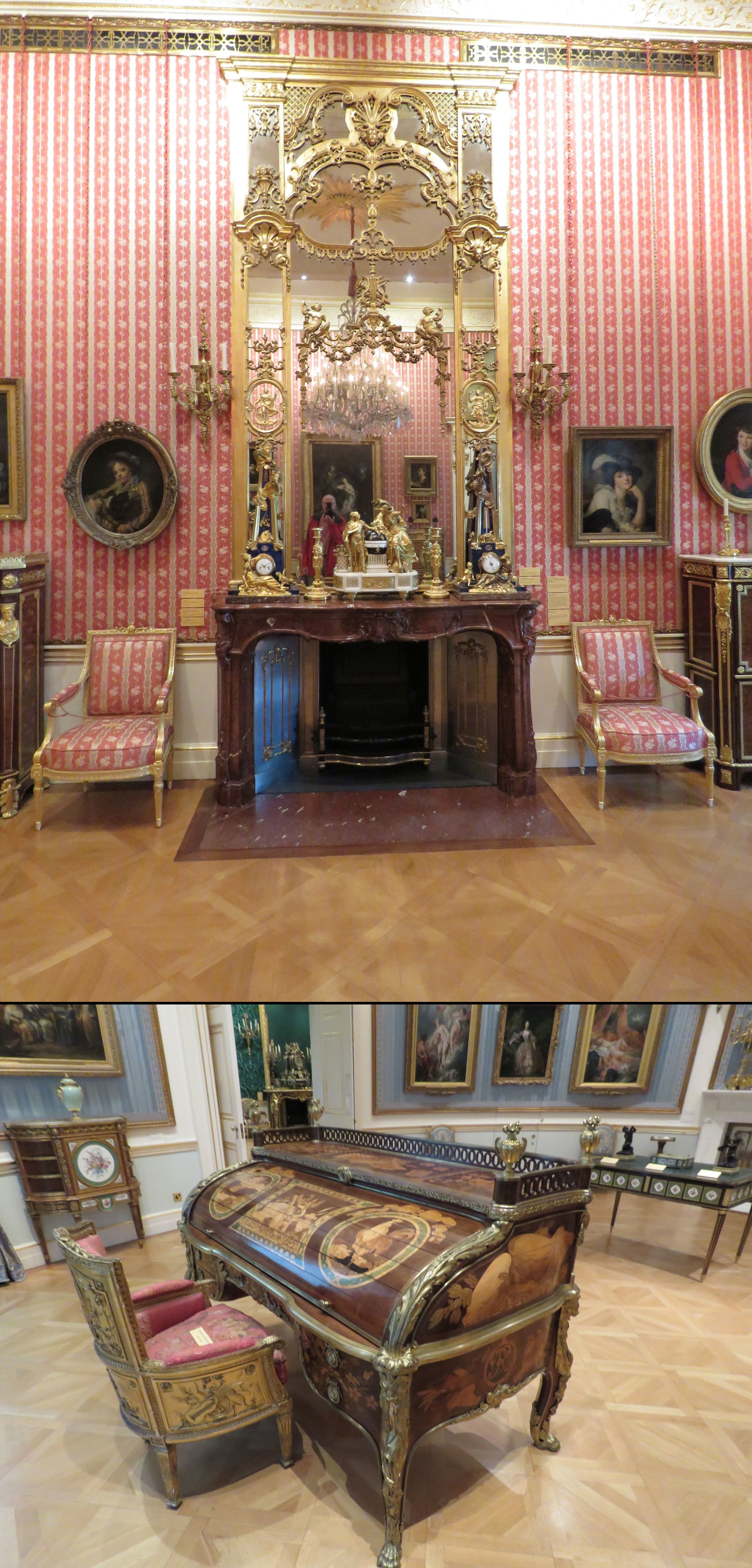 Yes, it is Louis XIV. We always thought Grandpa had a nice roll-top desk.