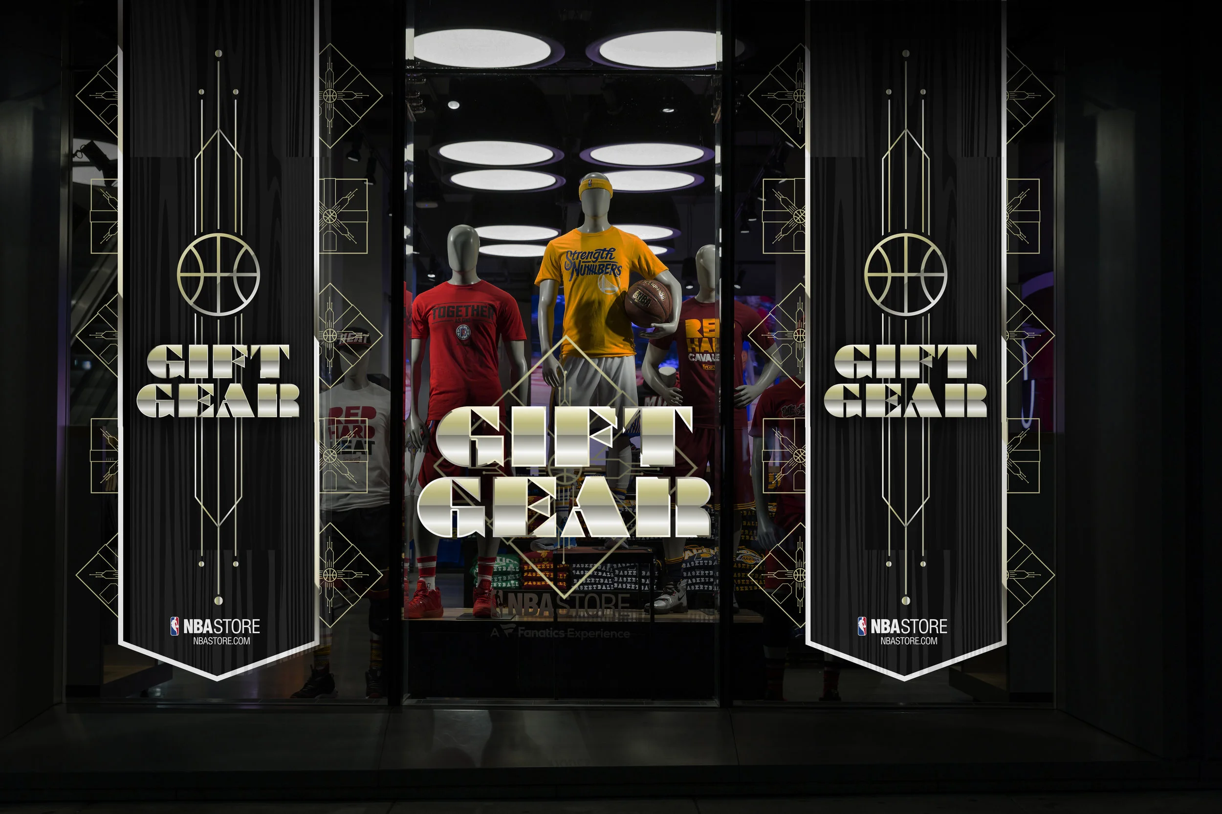 nba store fanatics experience