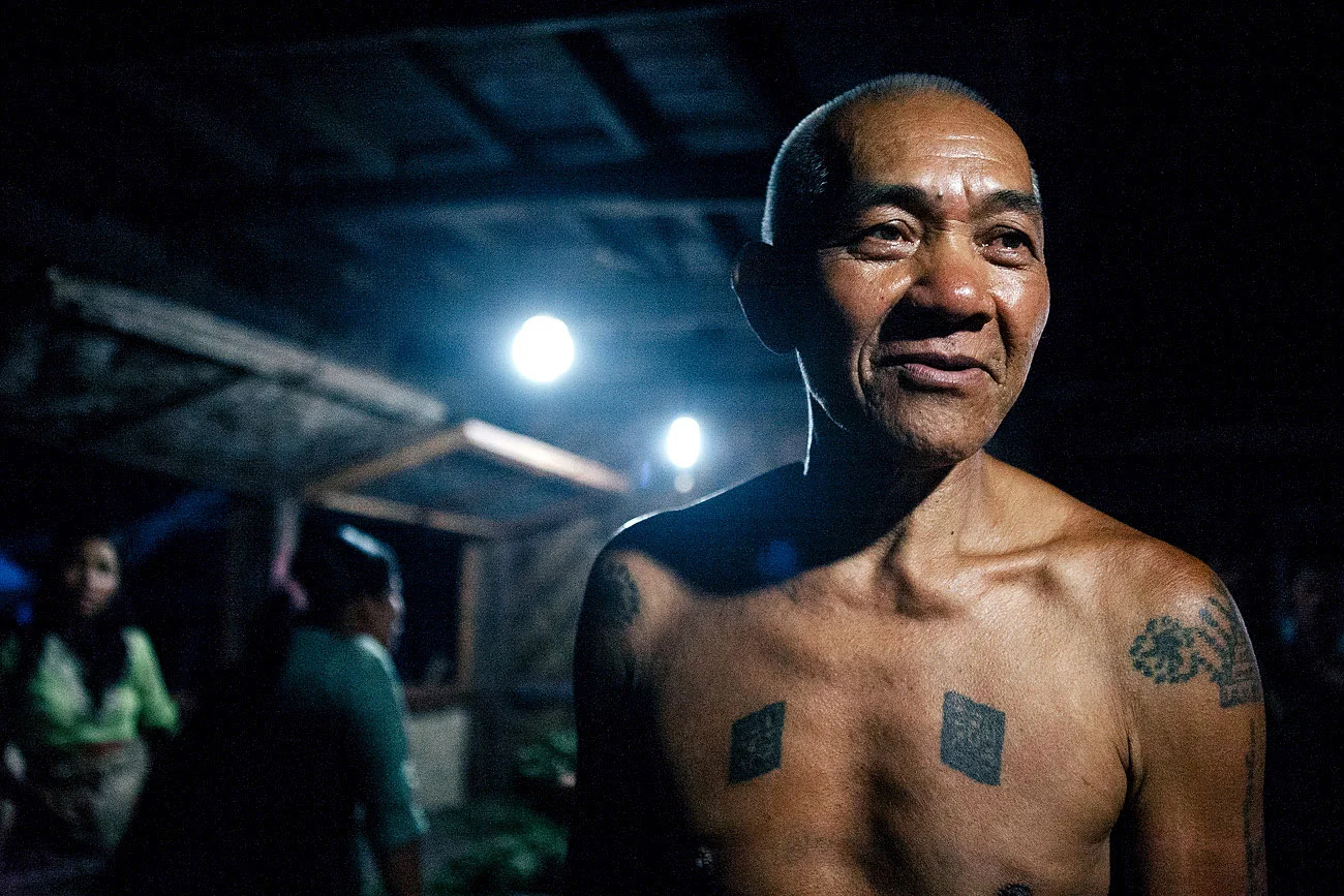 A worker of a small tea processing plant - around Kyaukme, Burma (Myanmar)