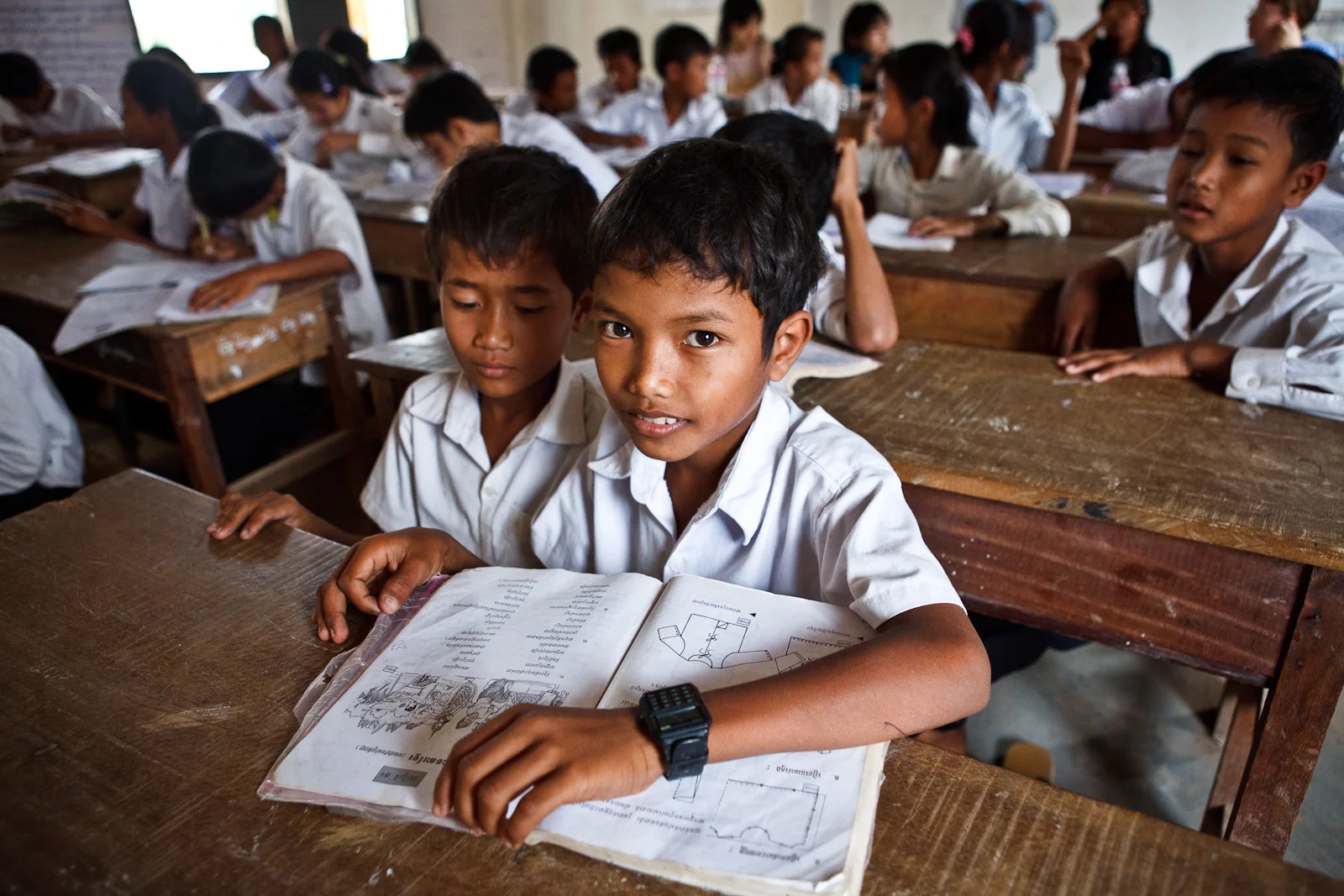 This action seems insignificant at first, but look at the impact on a child's education