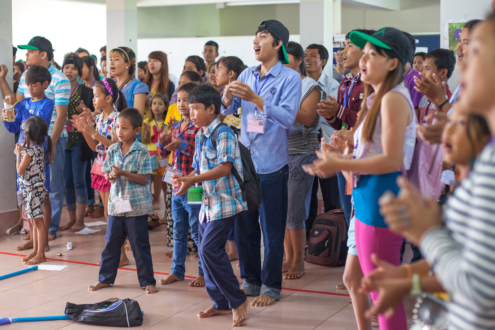 Worship, music and even dance are important parts of camp