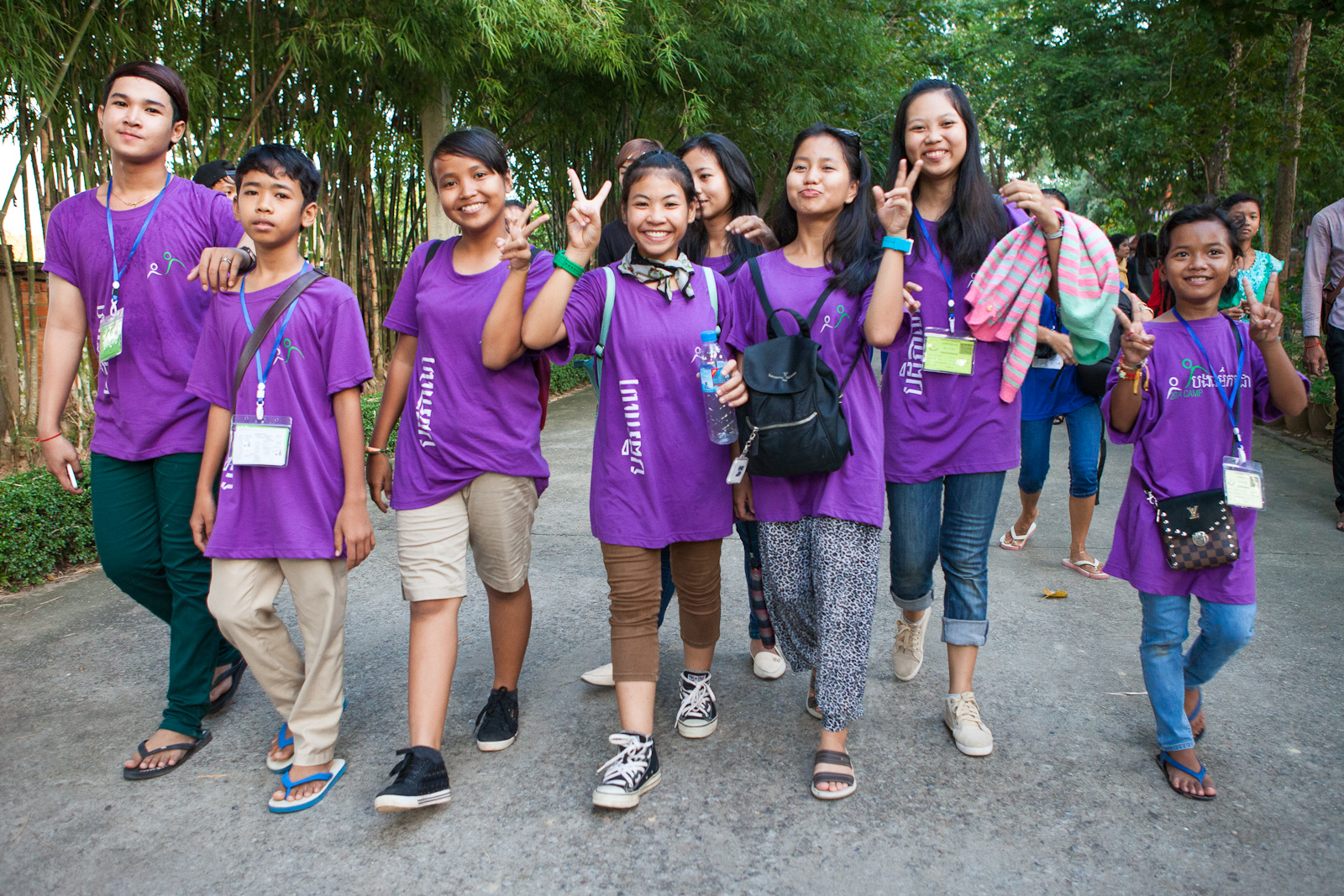 Alongsiders at the Cambodian Cultural Village in Siem Reap