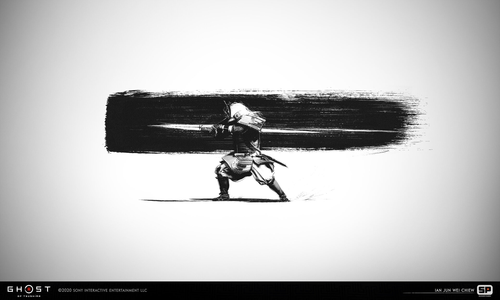 Ghost Of Tsushima Weiße Farbe Händler Ghost of Tsushima — Ian Jun Wei Chiew