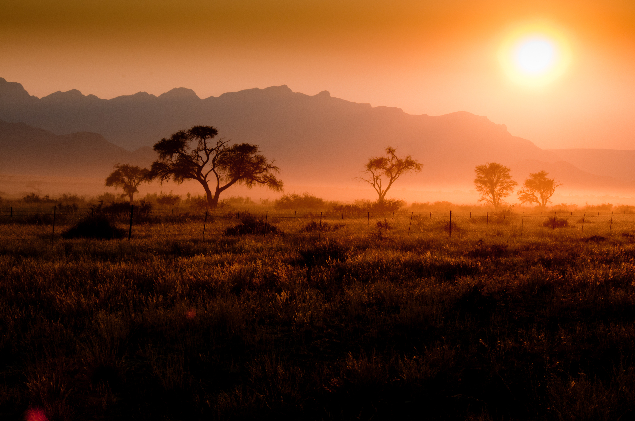 Sunrise, Solitaire, Namibia