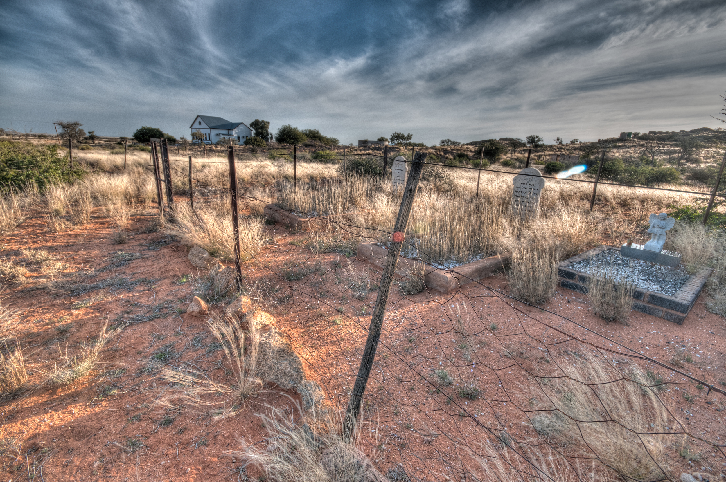 White Farm family graveyard, Grunau, Namibia