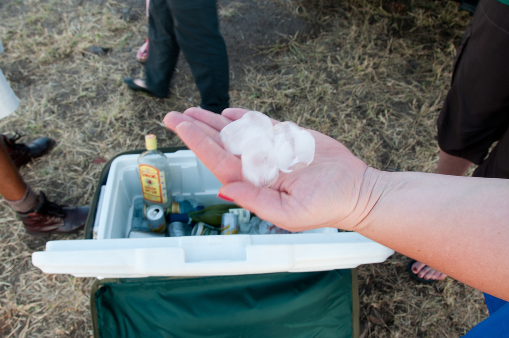 As Kate thought us- the most important thing in the bush... is ice!!!!