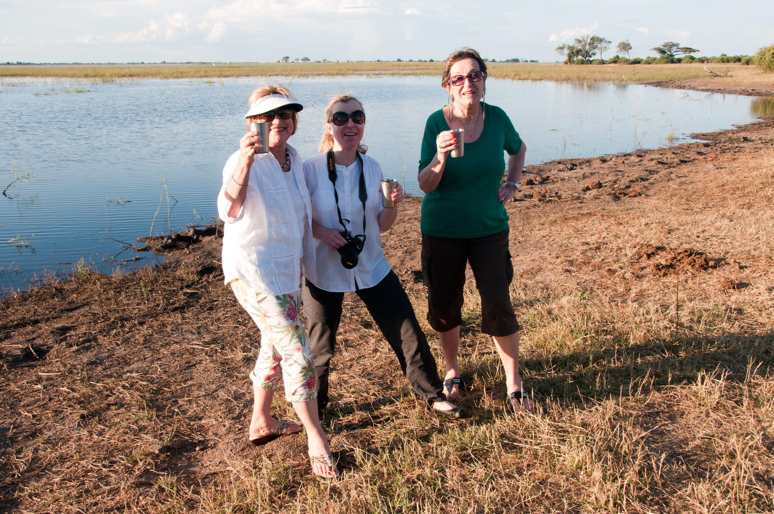 Cheers! That's how it's done in the bush!