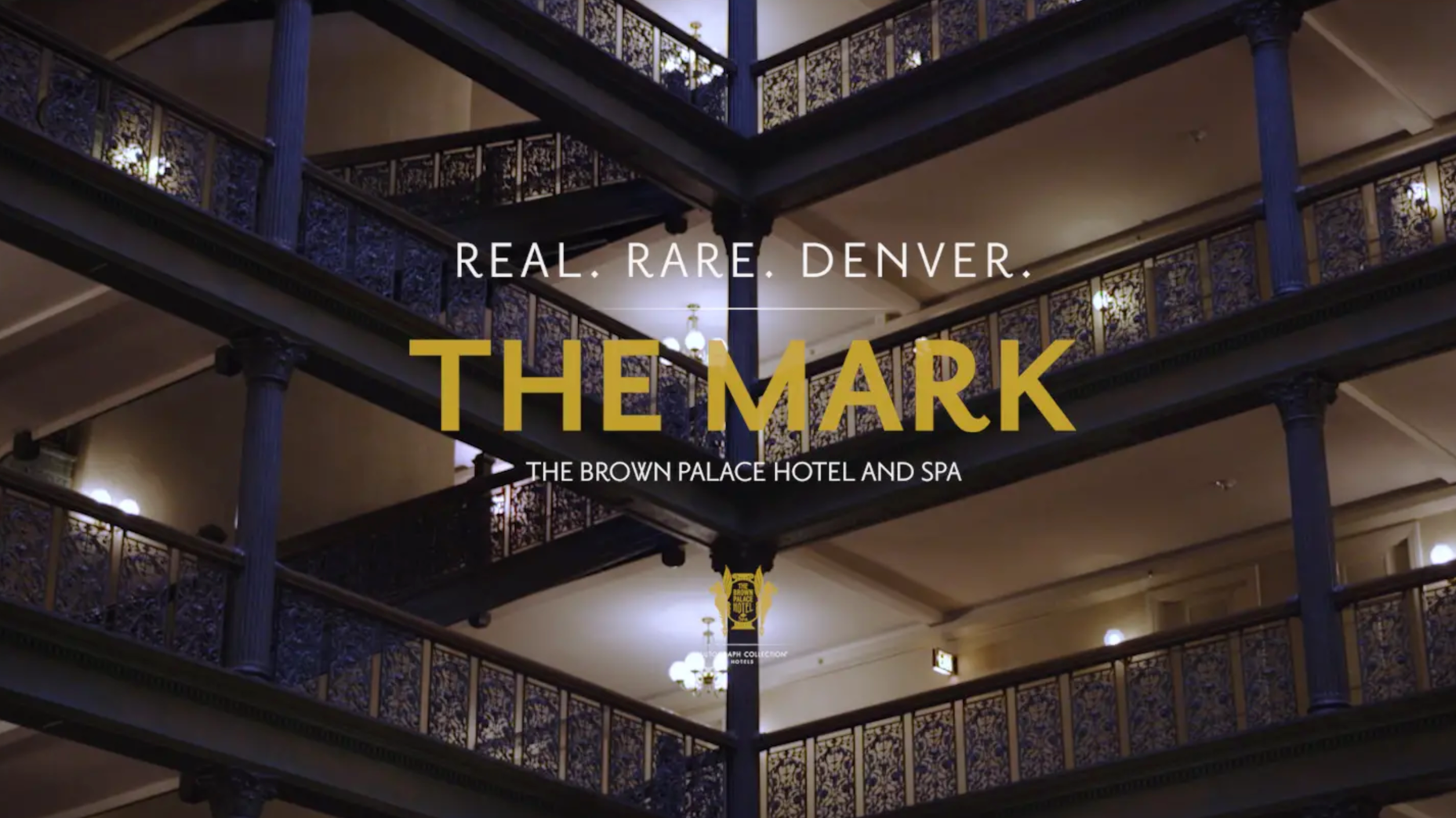 MAKING THE MARK How do you define the true Mark of the Brown Palace Hotel & Spa? It isn't just one thing - one aspect. This series shows the journey of one documentary filmmaker as she sets out to find the "one thing" that encapsulates and defines the Brown Palace, and why in the end, it truly is Real. Rare. Denver. Watch Series →