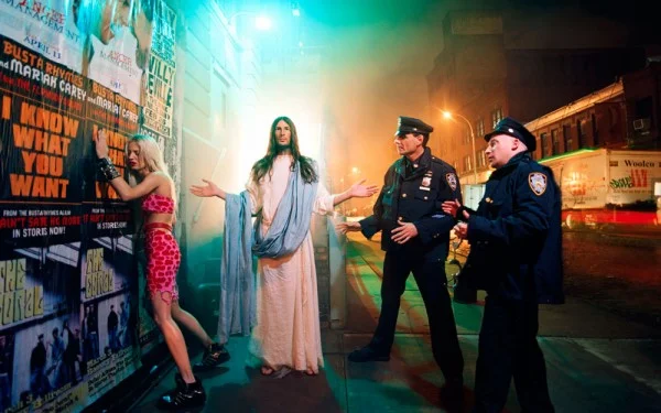 David LaChapelle, Jesus is my Homeboy, Intervention 2003 Chromogenic Print (c) David LaChapelle