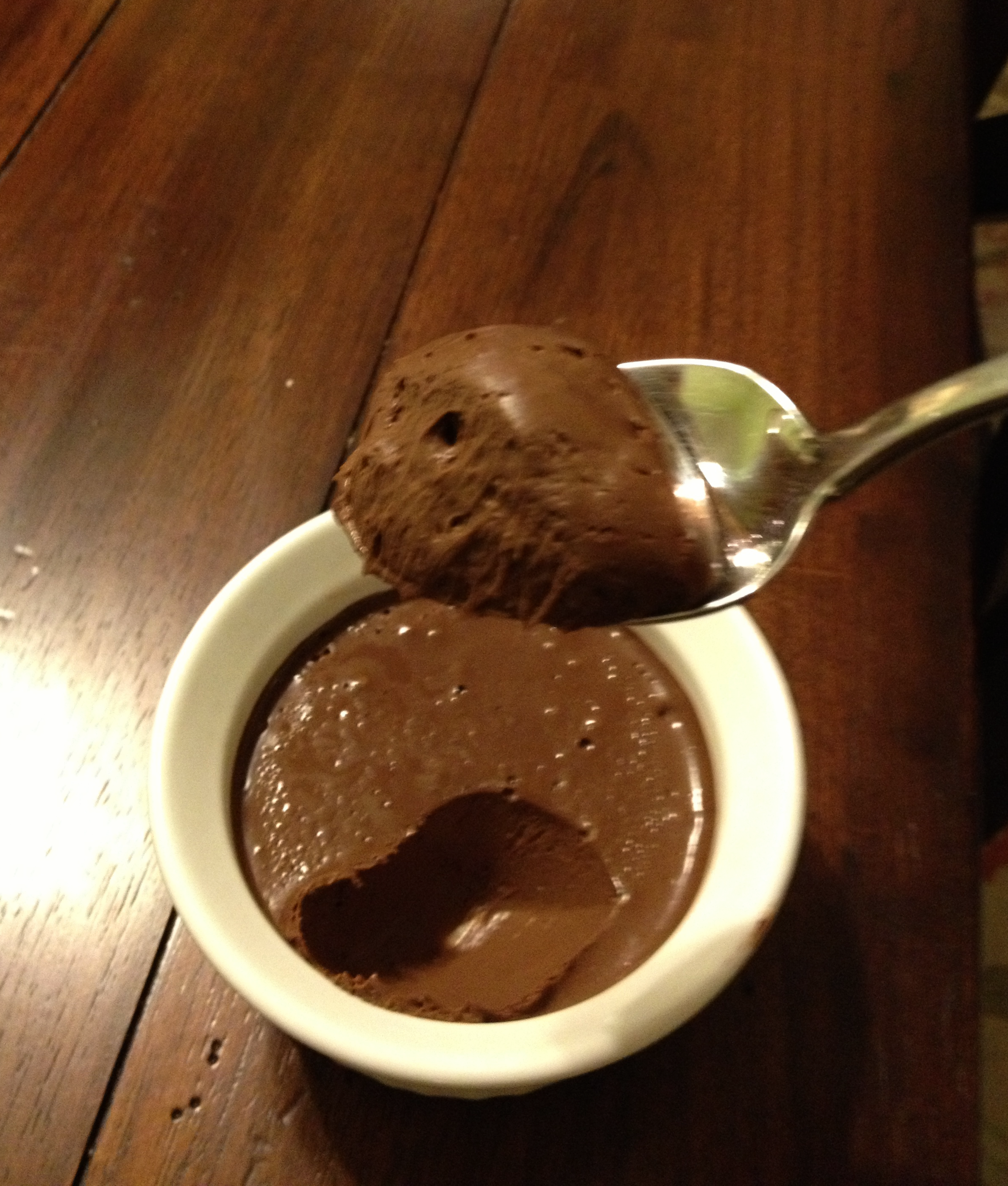 Do you know how hard it is to take a good picture of chocolate pudding?